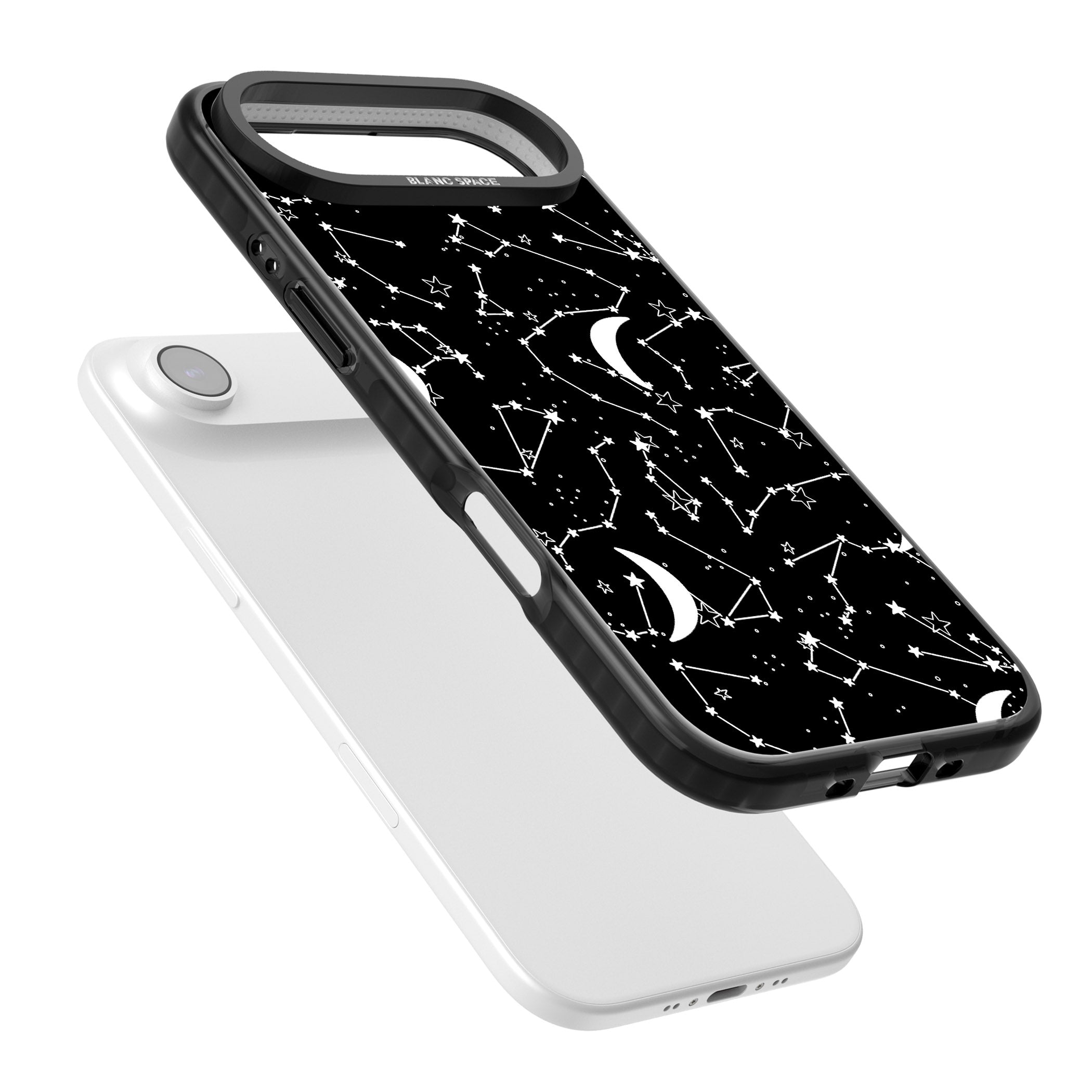 Black Celestial Constellations iPhone 17 Air Impact Black Phone Case Colours