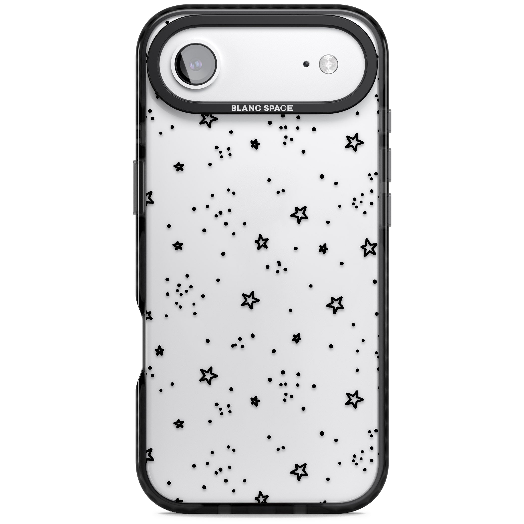 Starry Night Sky iPhone 17 Air Impact Black Phone Case