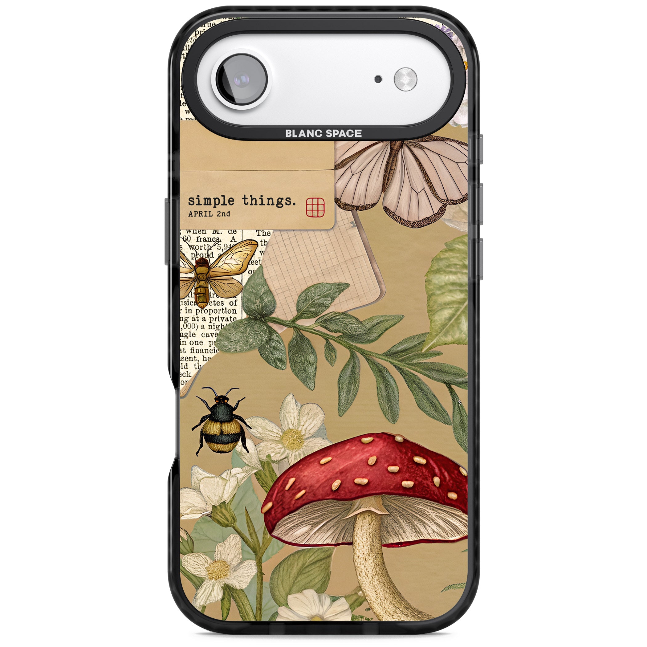 Simple Things iPhone 17 Air Impact Black Phone Case