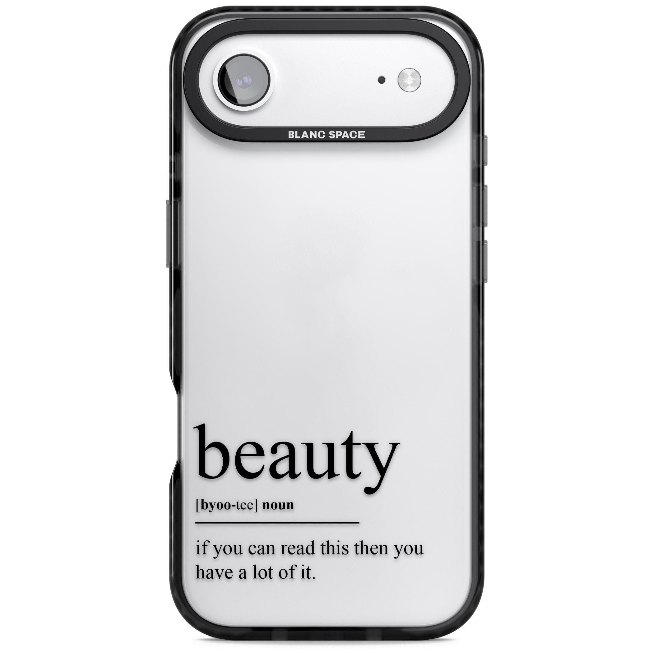 Beauty iPhone 17 Air Impact Black Phone Case