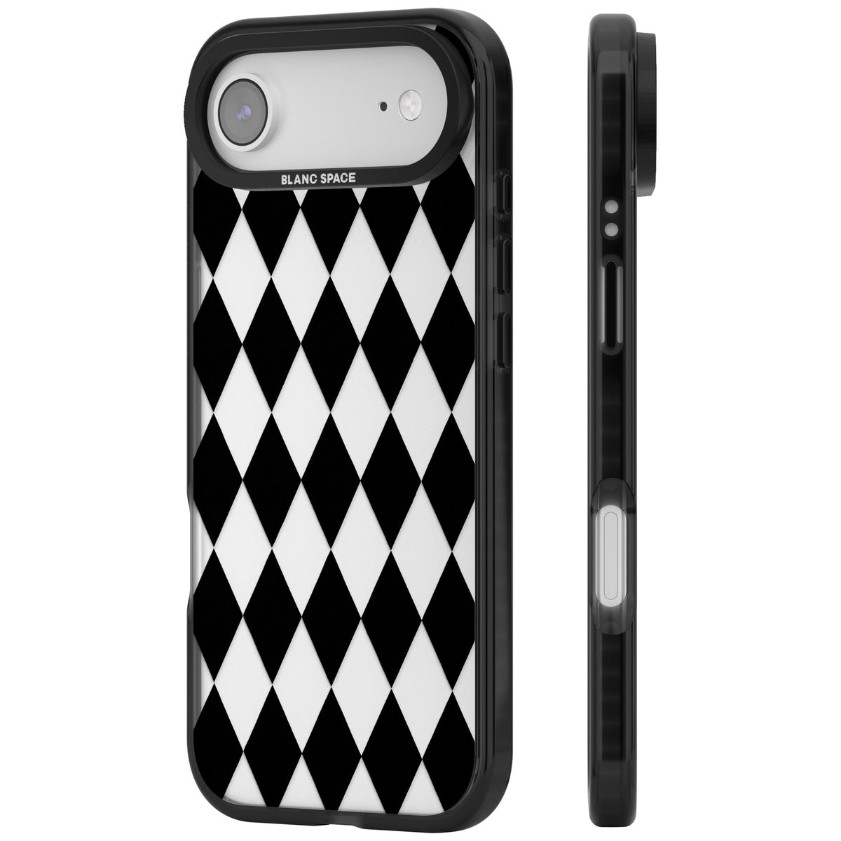 Black Diamonds iPhone Air Impact Black Phone Case side