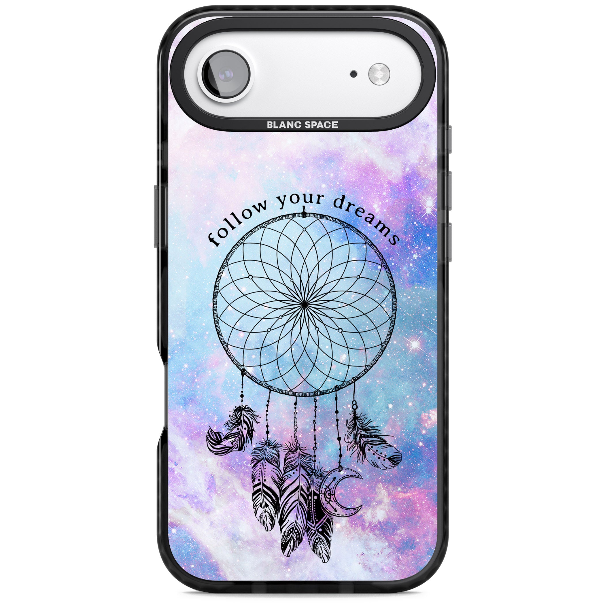 Galaxy Dreamcatcher iPhone 17 Air Impact Black Phone Case