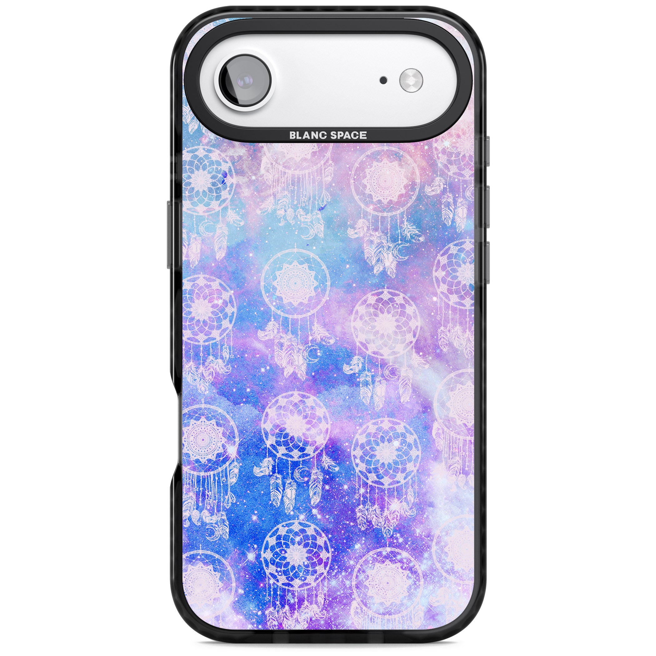 Dreamcatcher Galaxy Tie Dye iPhone 17 Air Impact Black Phone Case
