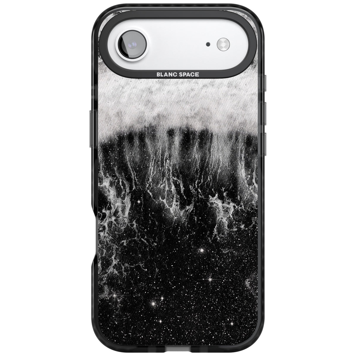 Deep Wave iPhone Air Impact Black Phone Case front