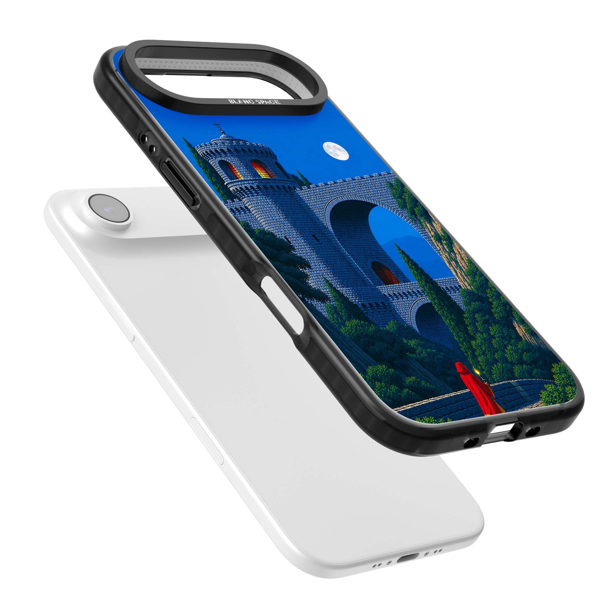 Castle Walls art iPhone case | Clear Impact case for iPhone Air