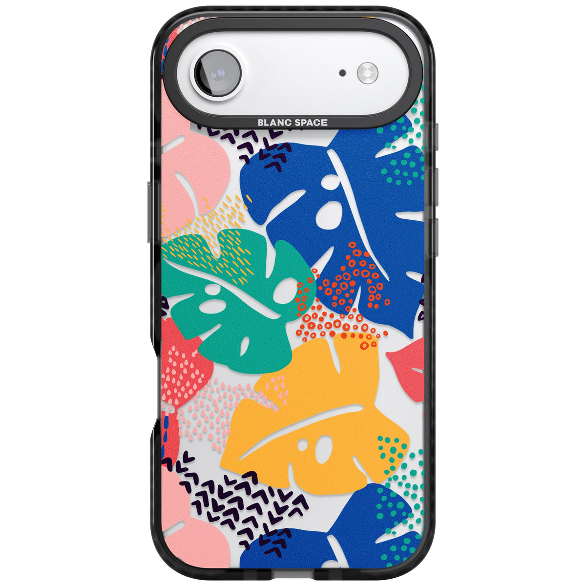Vibrant Leaves iPhone Air Impact Black Phone Case front