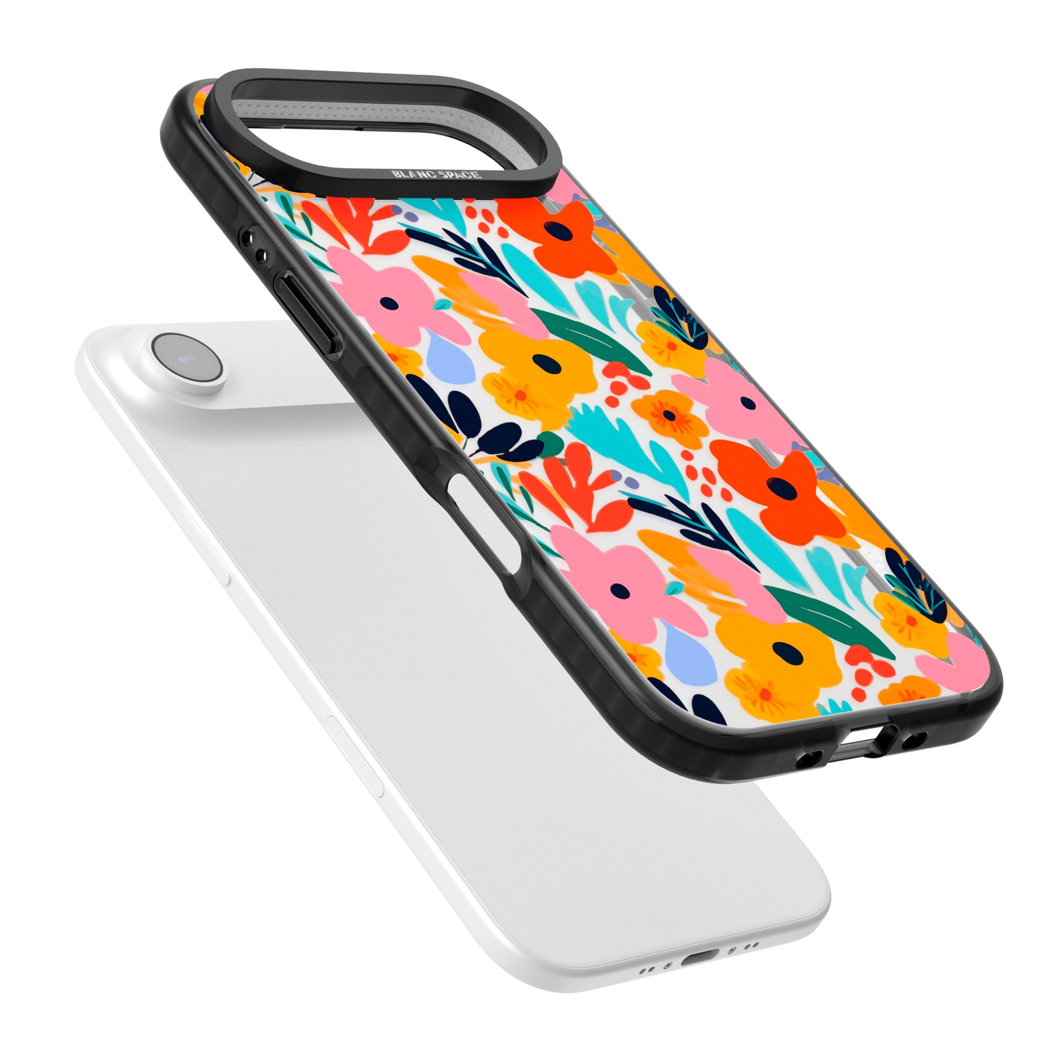 Floral Fiesta iPhone 17 Air Impact Black Phone Case Colours