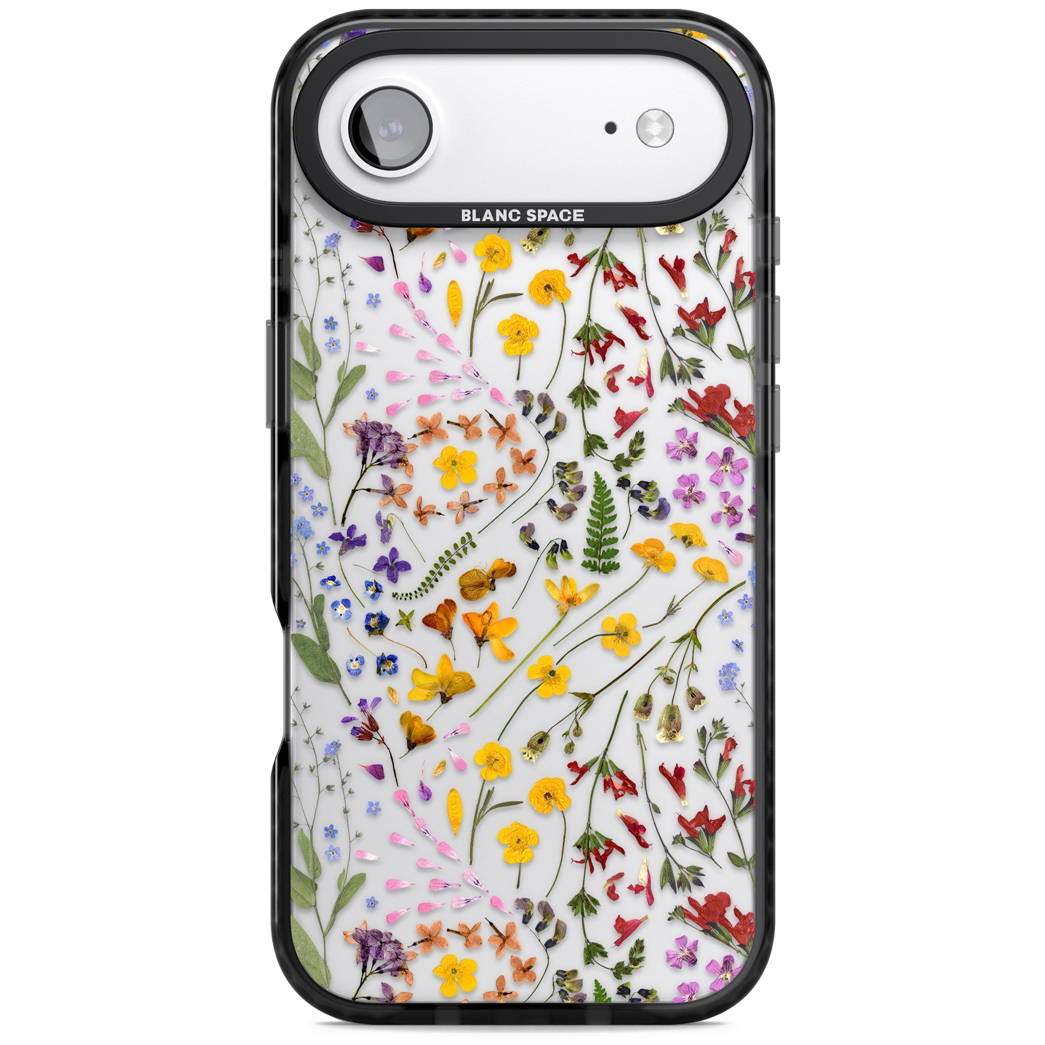 Wildflower iPhone 17 Air Impact Black Phone Case