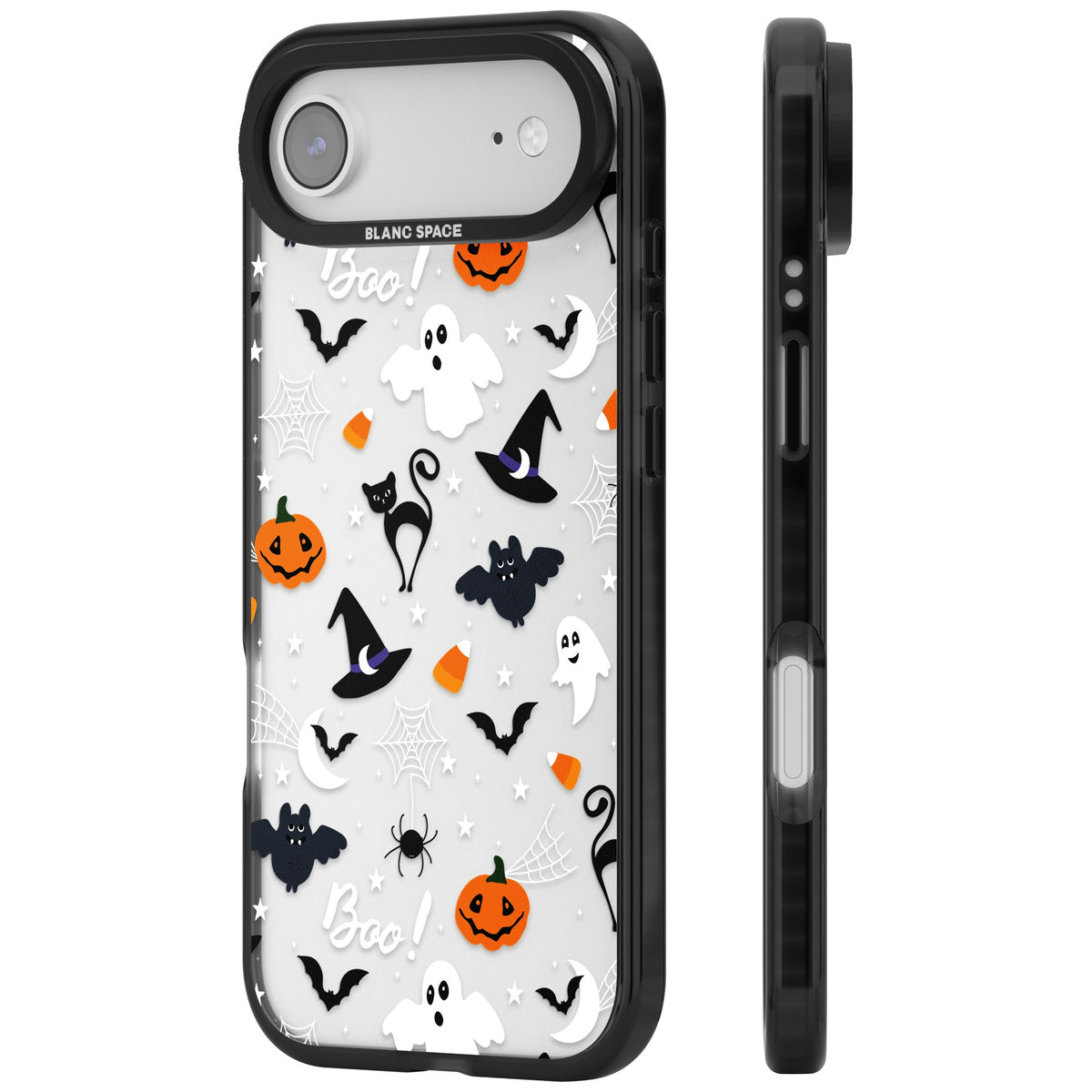 Halloween Mix iPhone Air Impact Black Phone Case side
