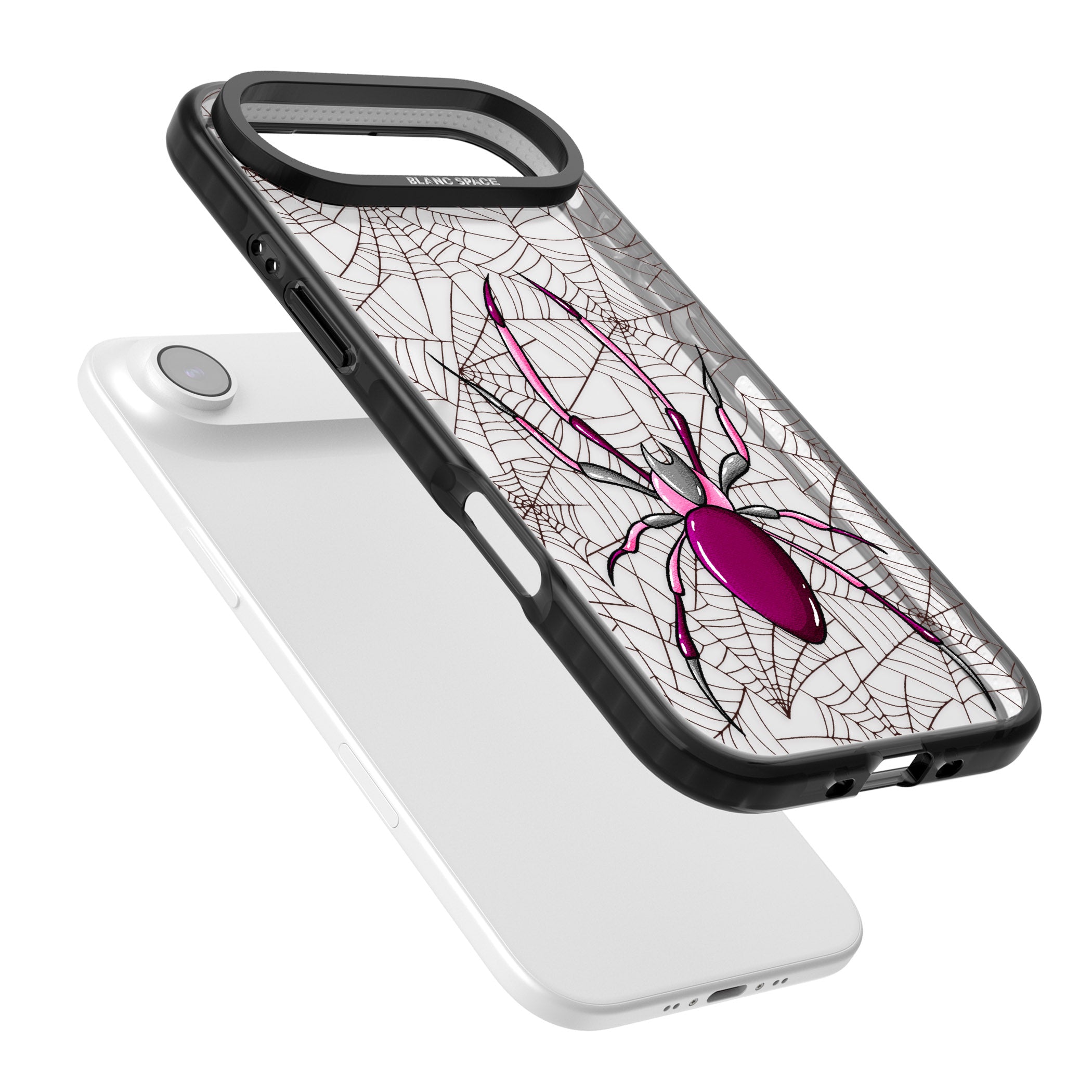 Arachnophobia iPhone 17 Air Impact Black Phone Case Colours