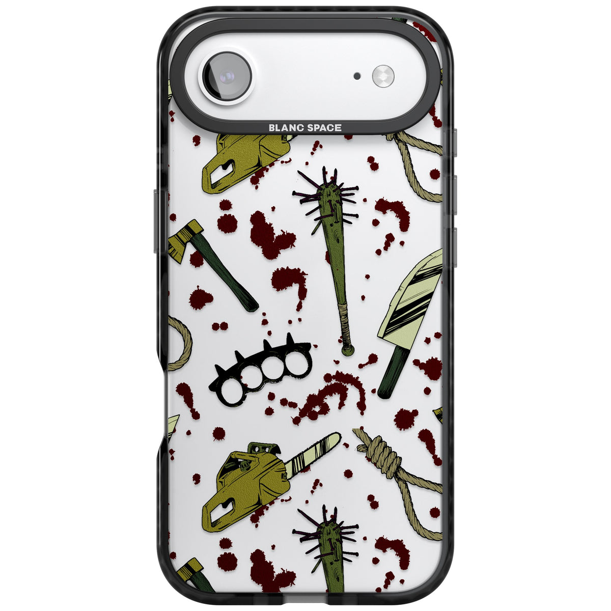 Movie Massacre iPhone Air Impact Black Phone Case front