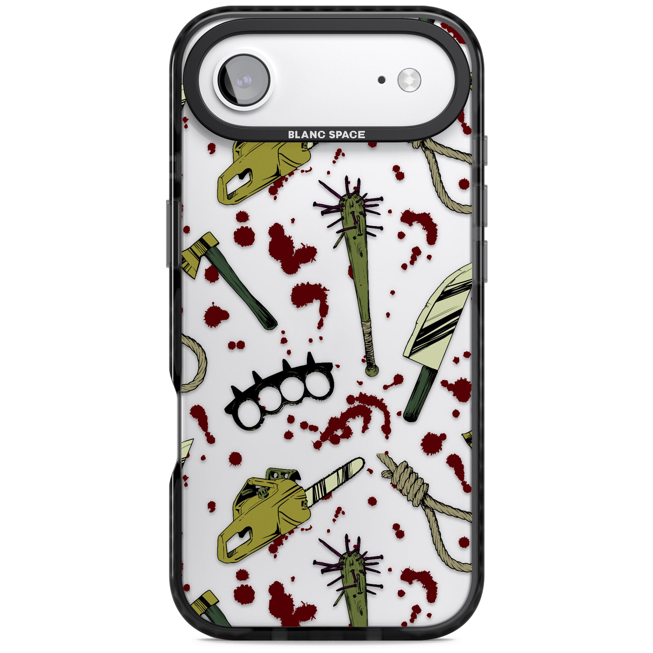 Movie Massacre iPhone 17 Air Impact Black Phone Case