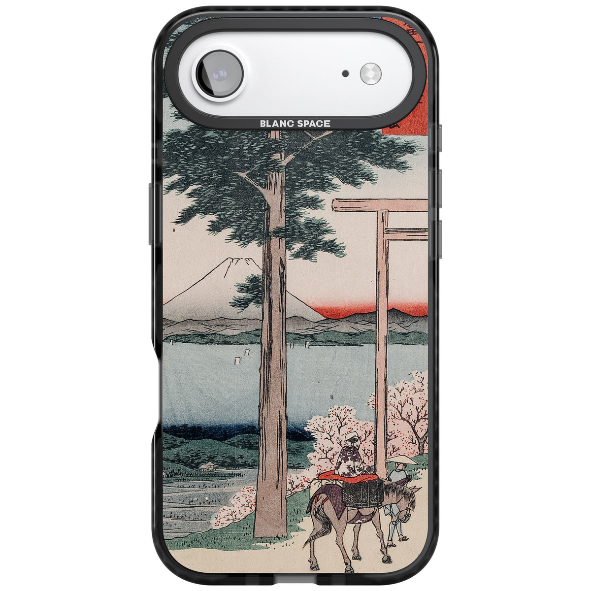Gates To Mt. Fuji iPhone Air Impact Black Phone Case front
