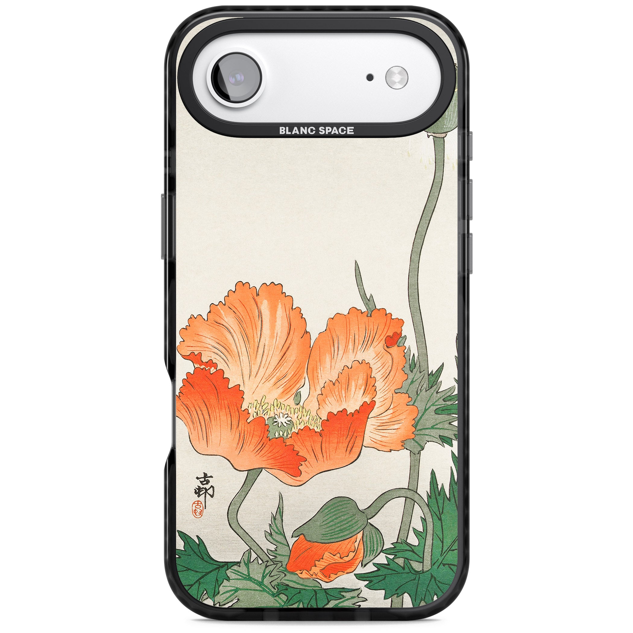 Birds And Plants By Ohara Koson iPhone 17 Air Impact Black Phone Case