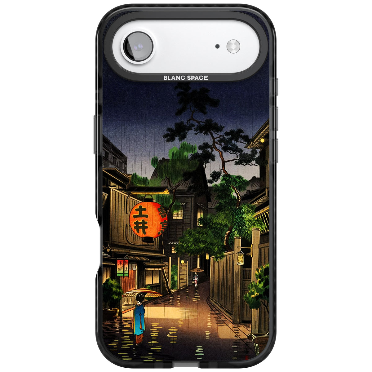 Evening In Ushigome iPhone Air Impact Black Phone Case front