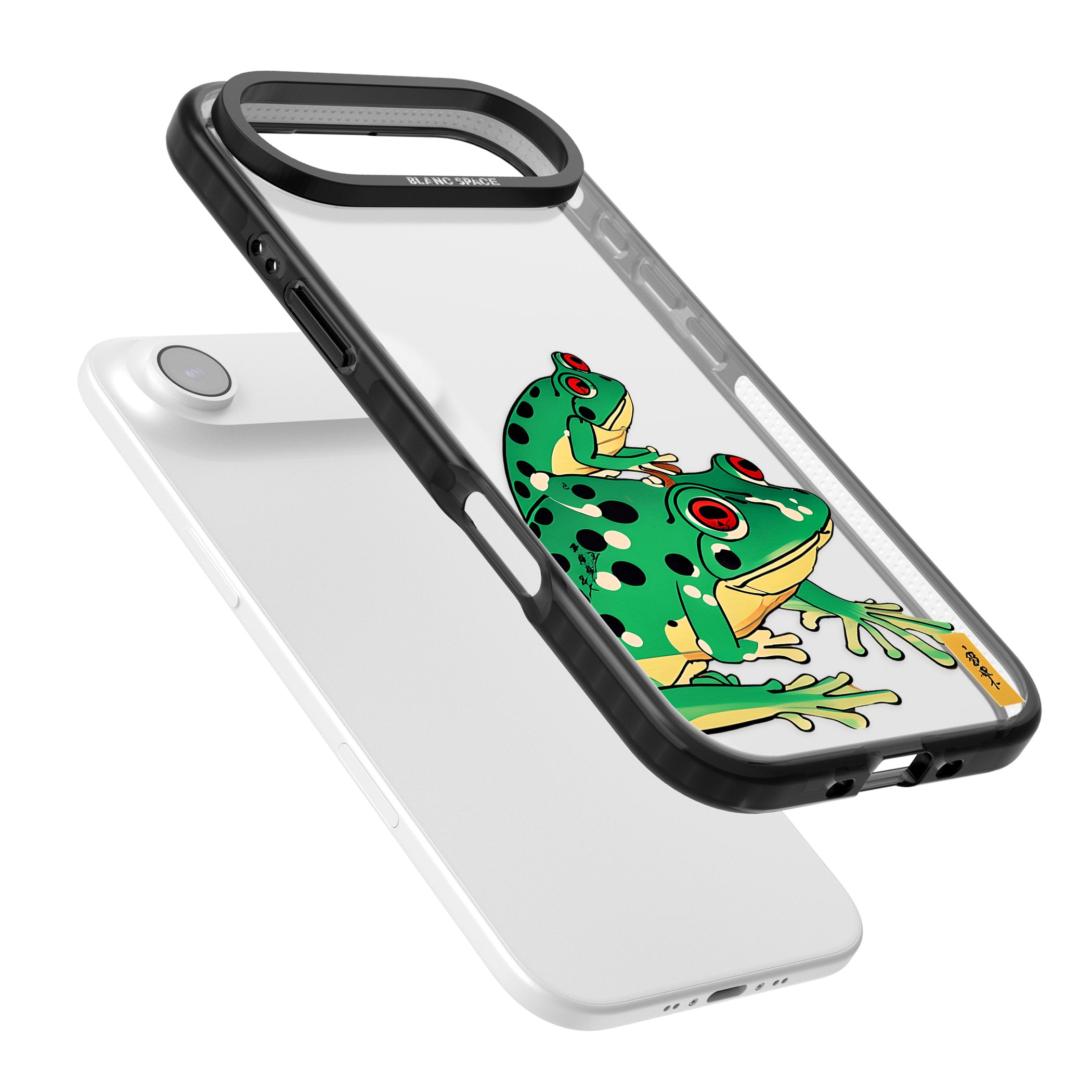 Matsumoto Hoji Frog Green iPhone 17 Air Impact Black Phone Case Colours