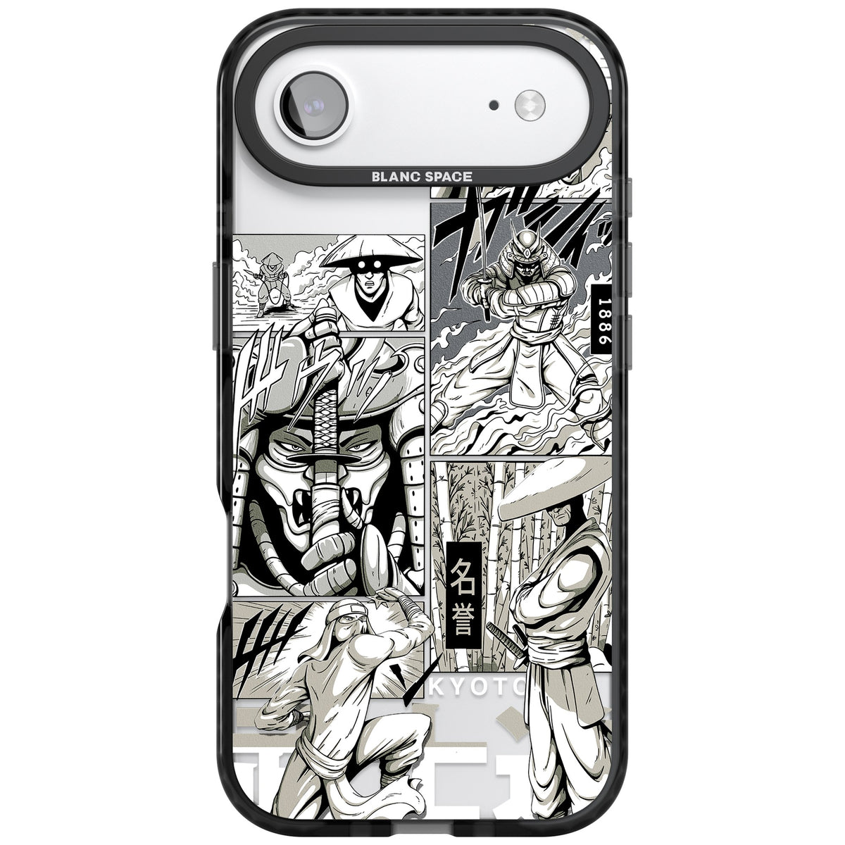 Kyoto Noir iPhone Air Impact Black Phone Case front