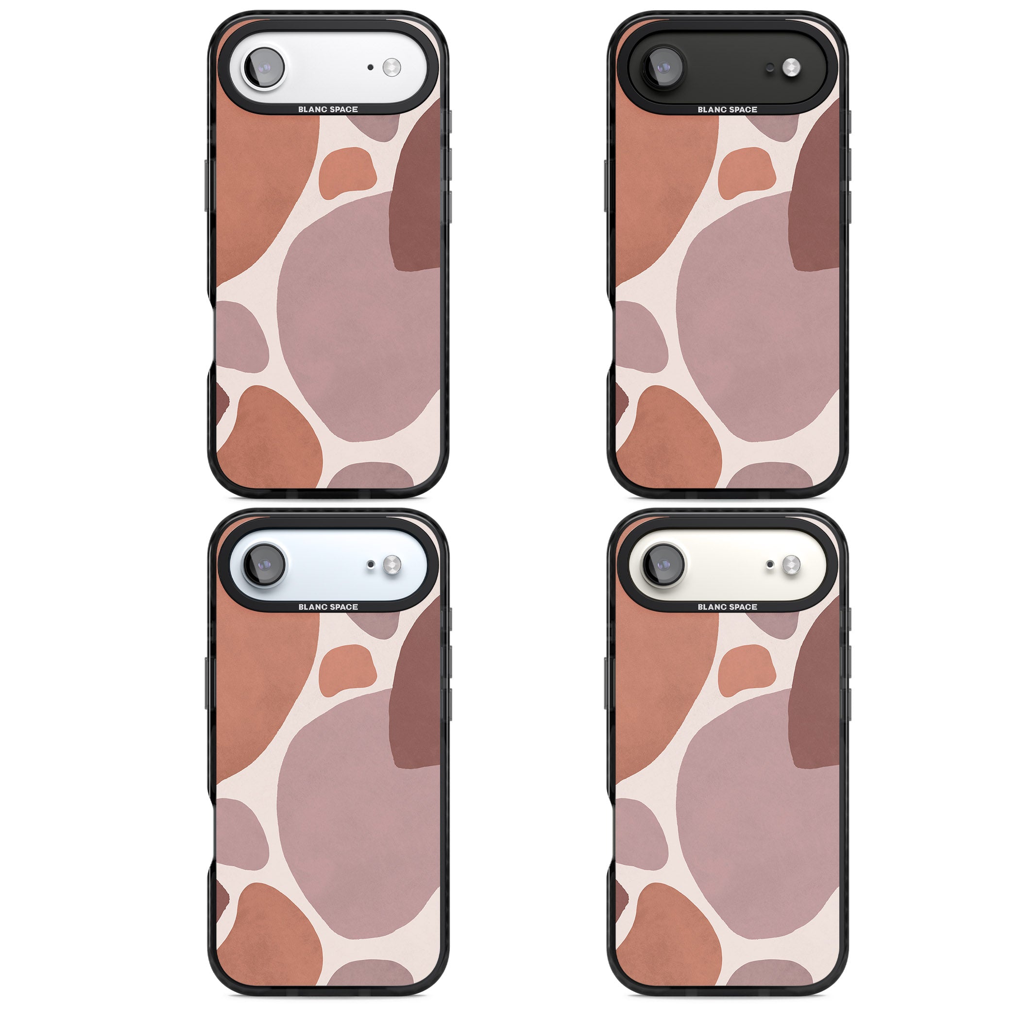 Terra Abstract iPhone 17 Air Impact Pro Black Phone Case APT Impact Protection