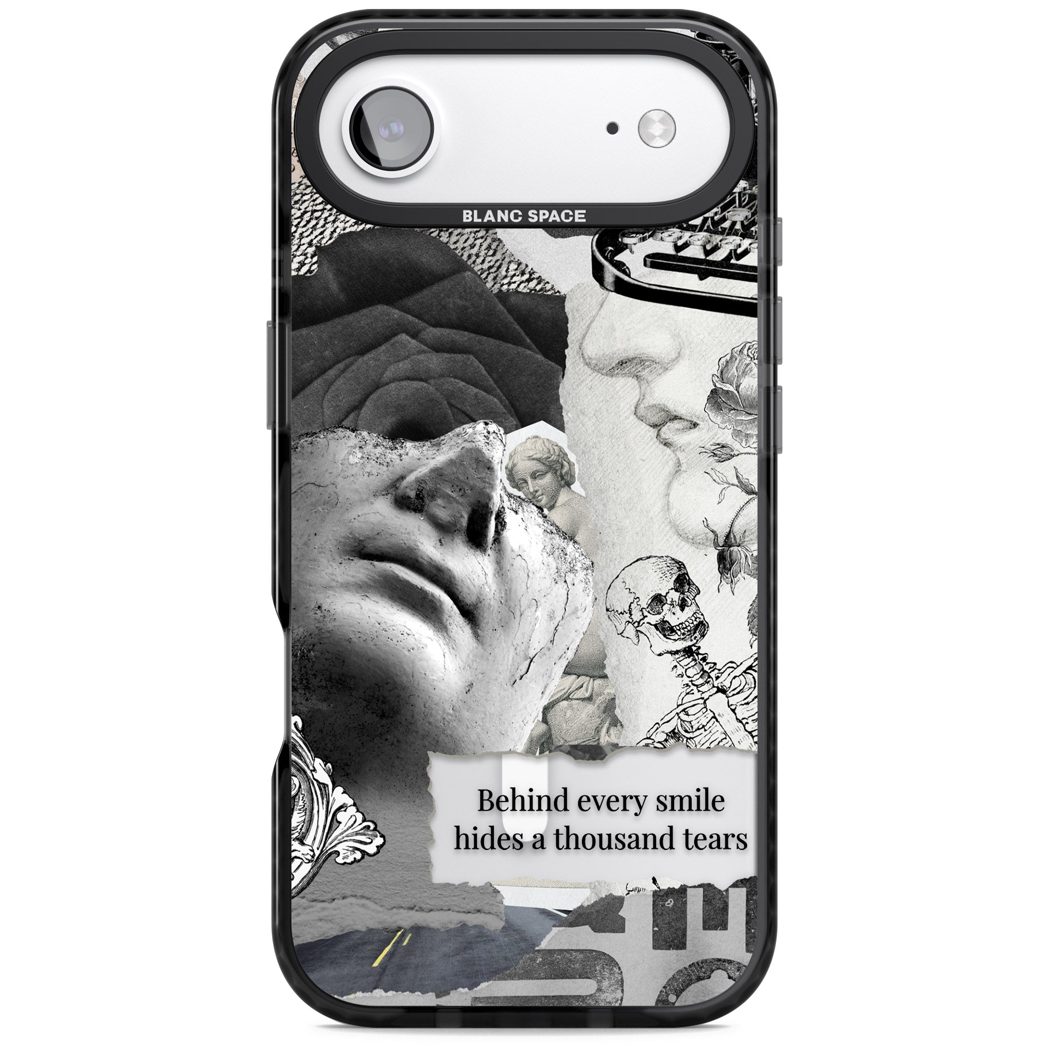 Behind Every Smile iPhone 17 Air Impact Pro Black Phone Case