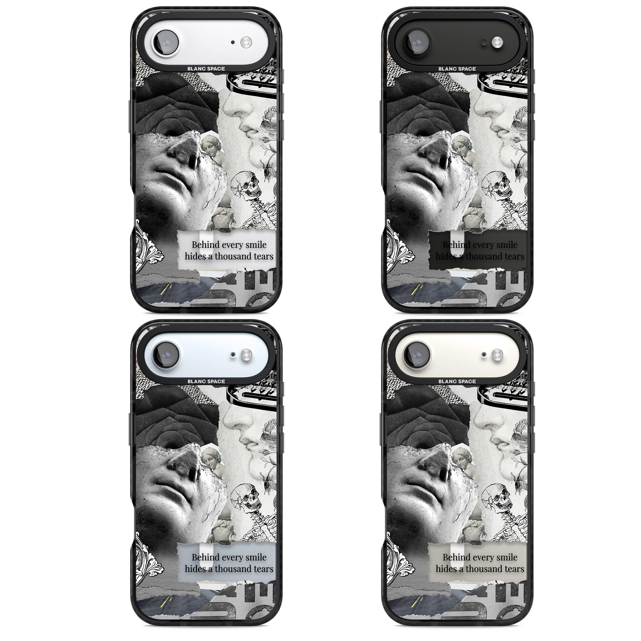 Behind Every Smile iPhone 17 Air Impact Pro Black Phone Case APT Impact Protection