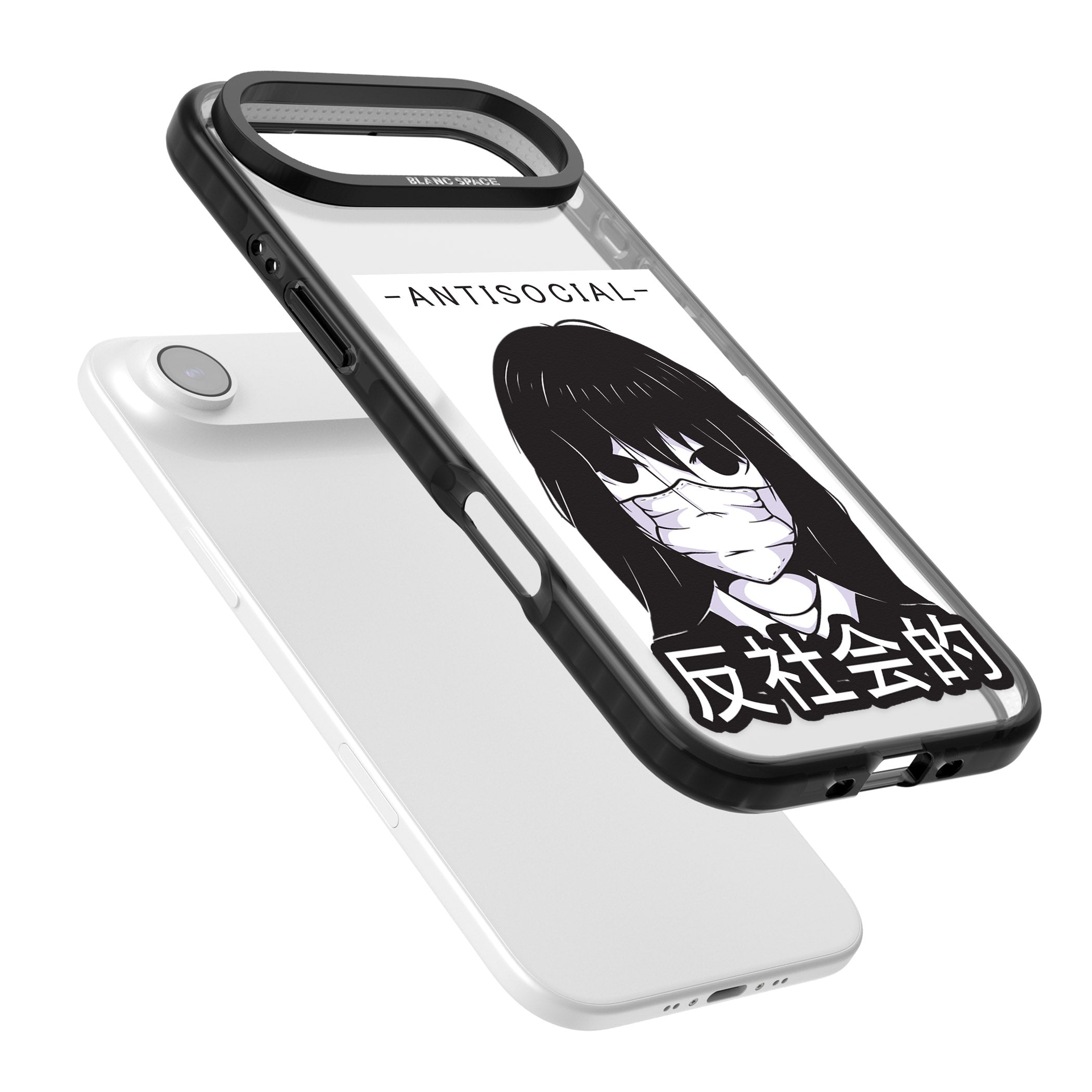 Anti Social iPhone 17 Air Impact Pro Black Phone Case Colours