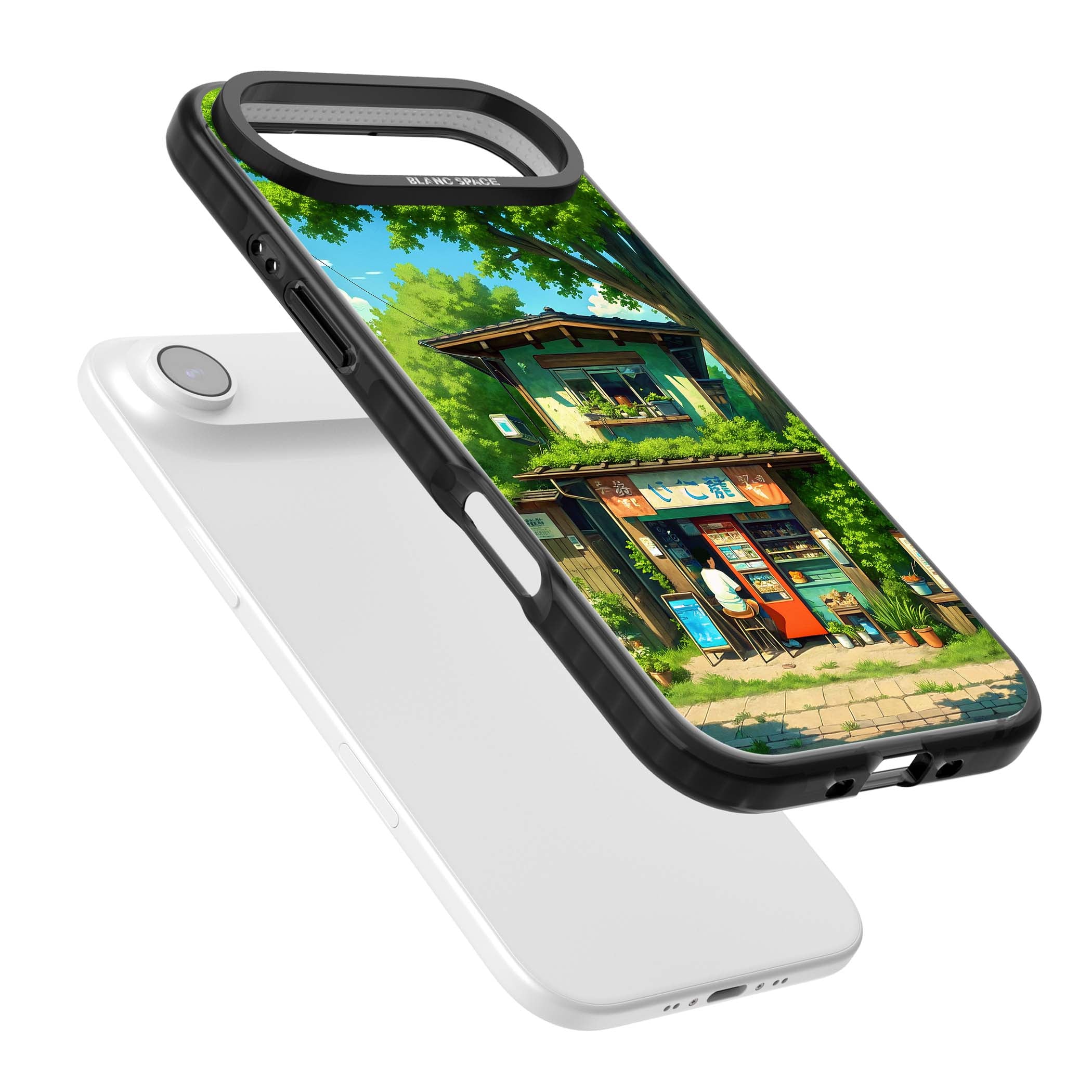 Countryside Kiosk for her iPhone case | Black Impact Magsafe case for iPhone Air