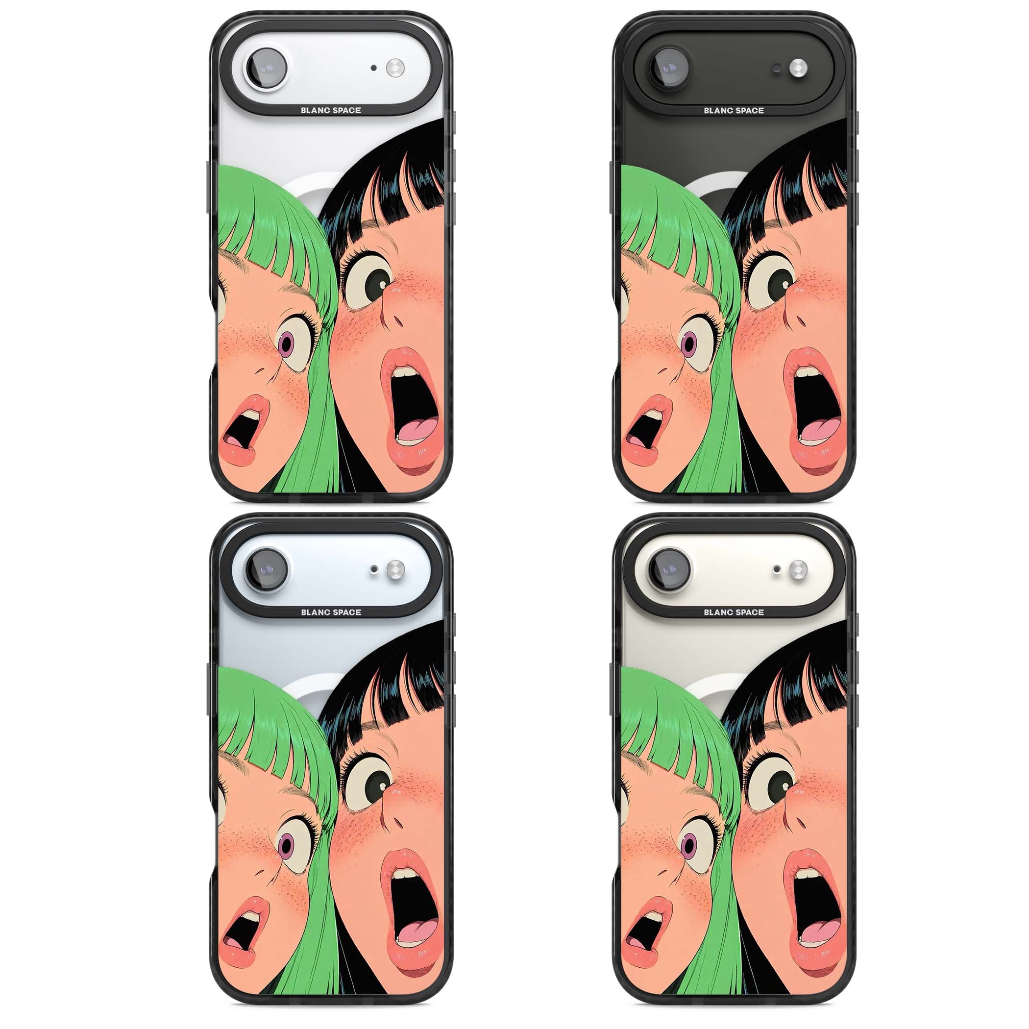 Gasp for her iPhone case | Black Impact Magsafe case for iPhone Air