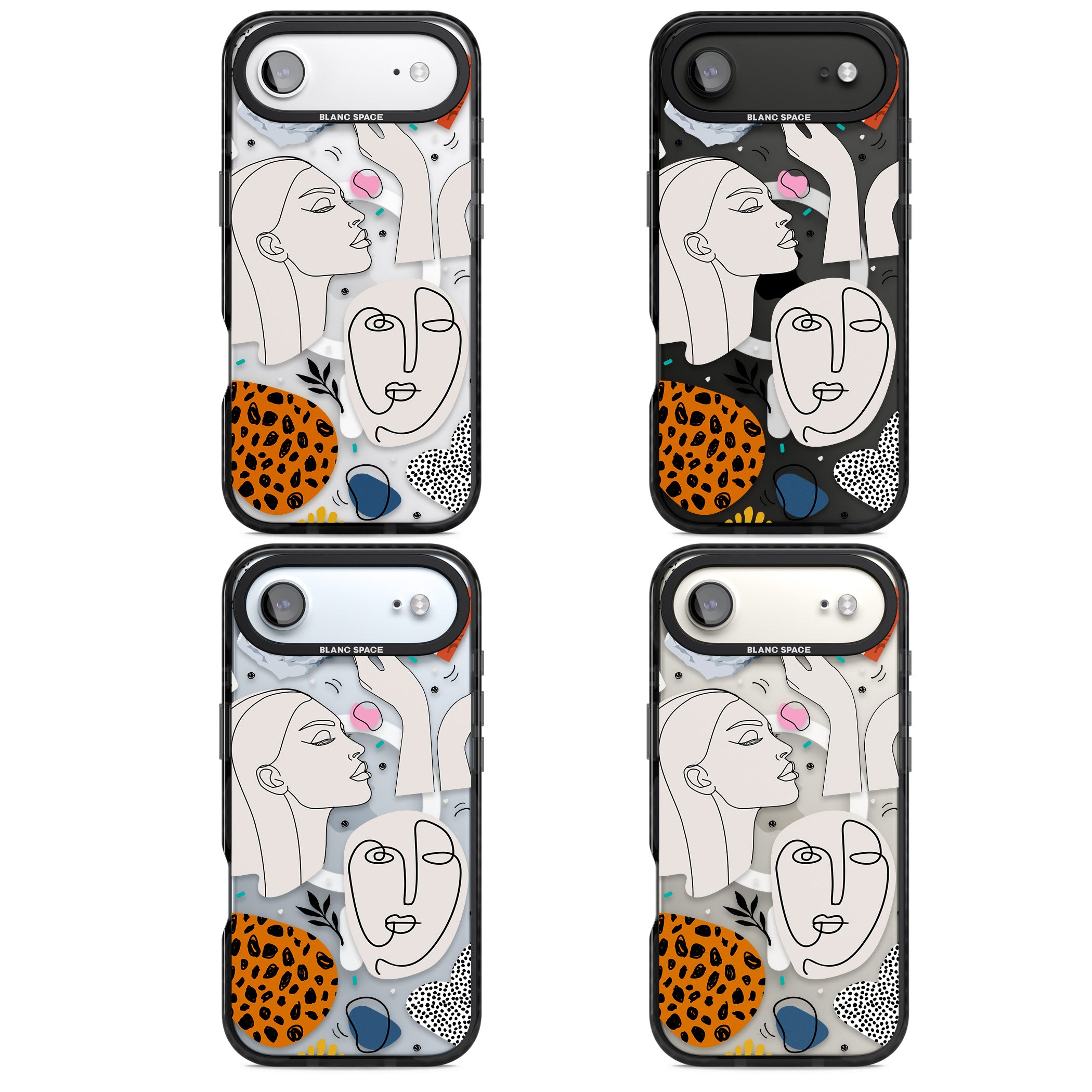 Artistic Expression Scrapbook iPhone 17 Air Impact Pro Black Phone Case APT Impact Protection