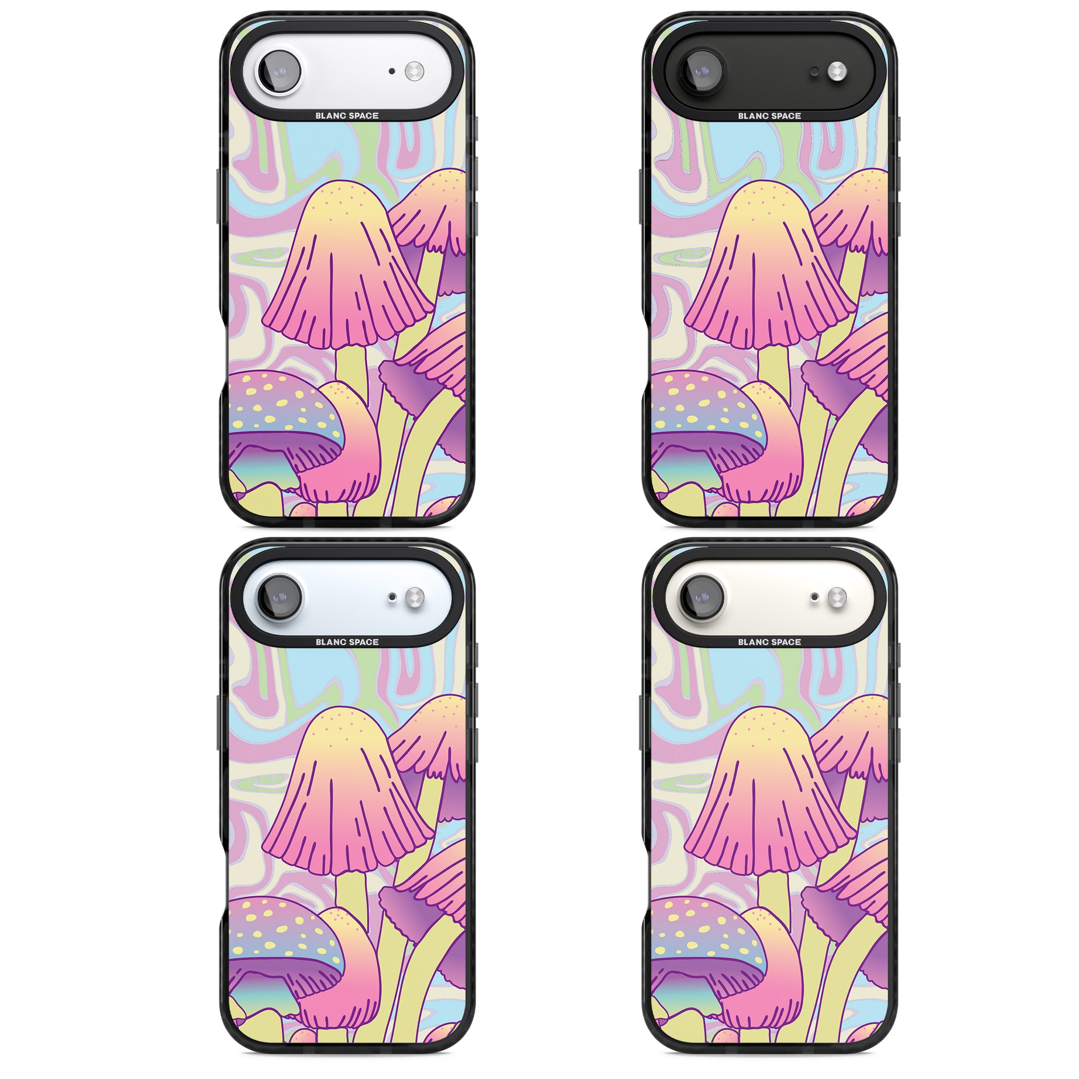Shroomin' iPhone 17 Air Impact Pro Black Phone Case APT Impact Protection