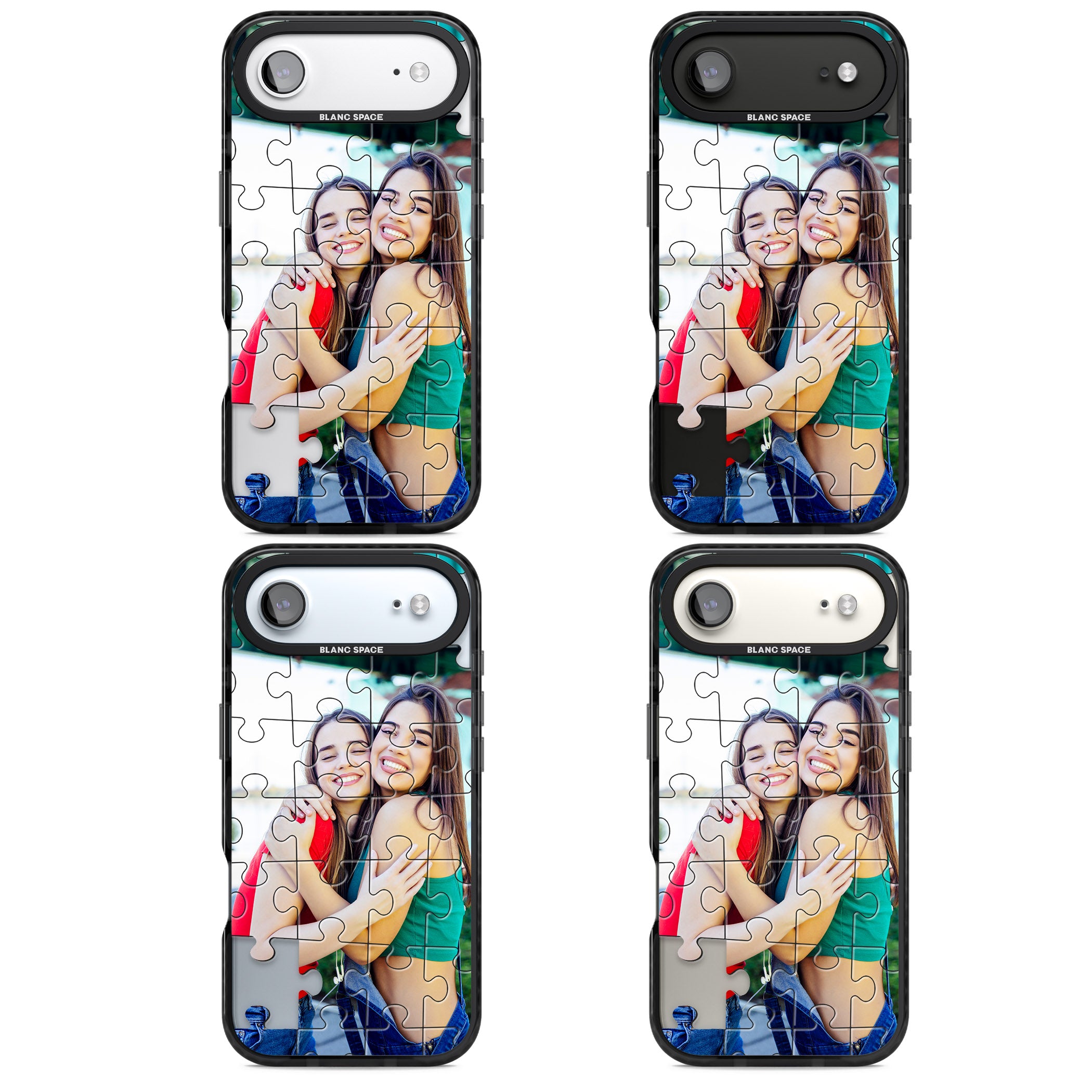 Personalised Jigsaw Puzzle Photo iPhone 17 Air Impact Pro Black Phone Case APT Impact Protection