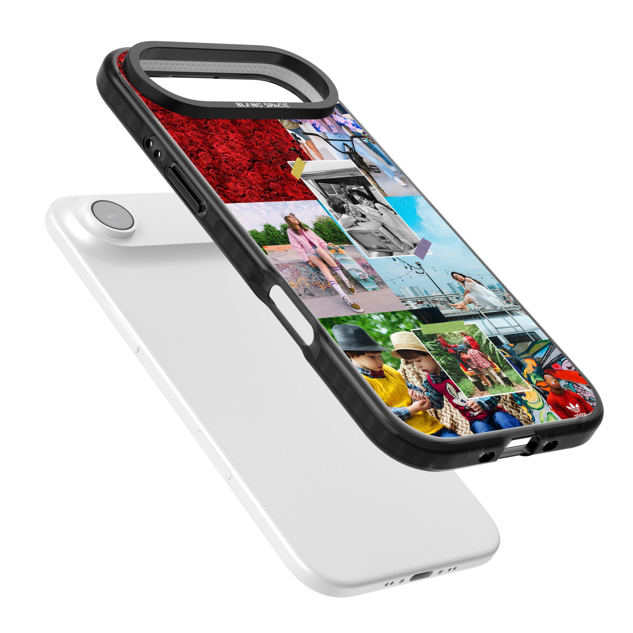Personalised Photo Collage iPhone 17 Air Impact Pro Black Phone Case Colours