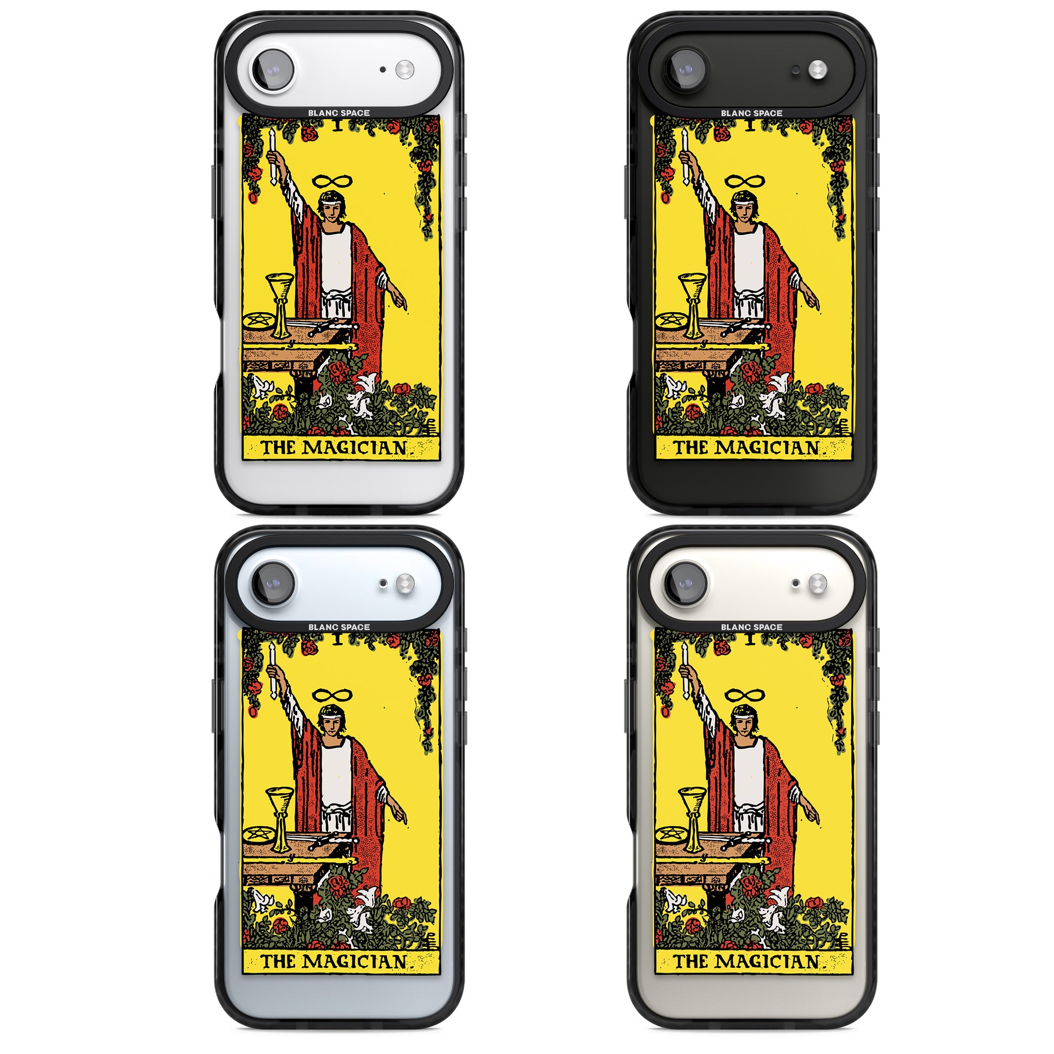 Personalised The Magician Tarot Card (Color) iPhone 17 Air Impact Pro Black Phone Case APT Impact Protection