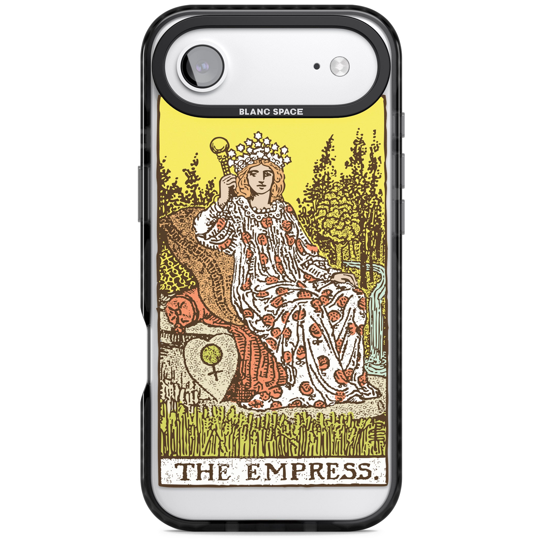 Personalised The Empress Tarot Card (Color) iPhone 17 Air Impact Pro Black Phone Case