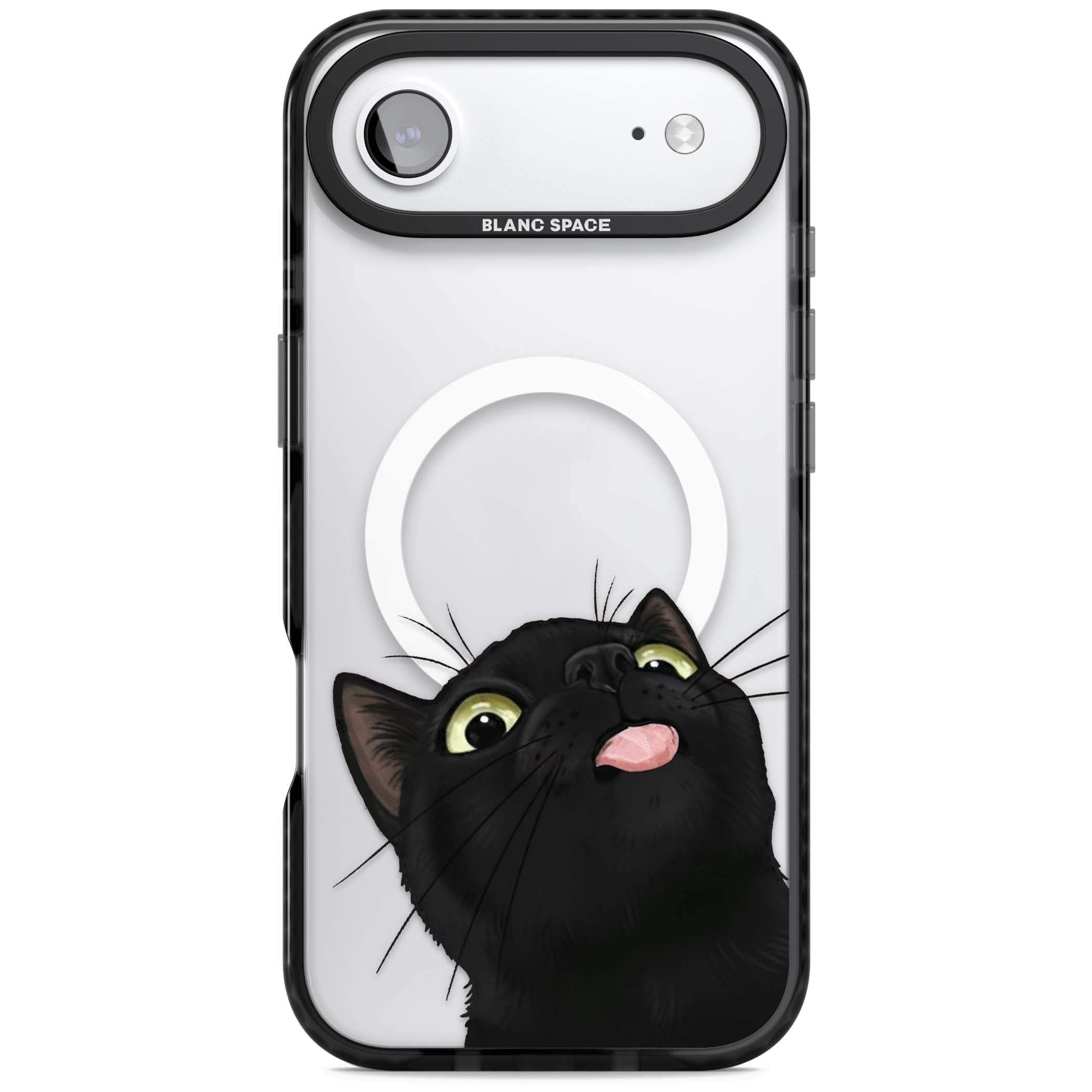 Black Cat Energy for her iPhone case | Black Impact Magsafe case for iPhone Air