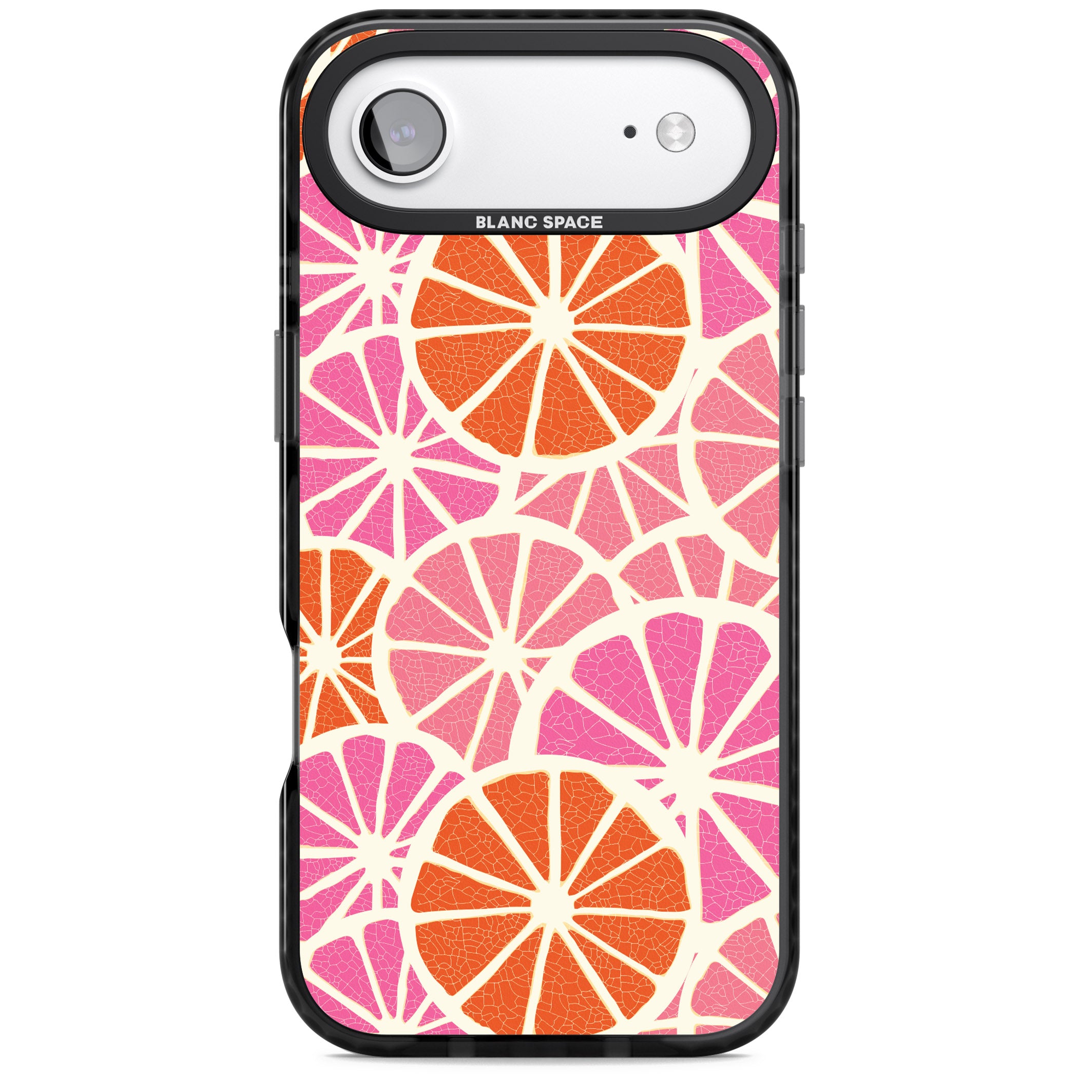Citrus Slices iPhone 17 Air Impact Pro Black Phone Case