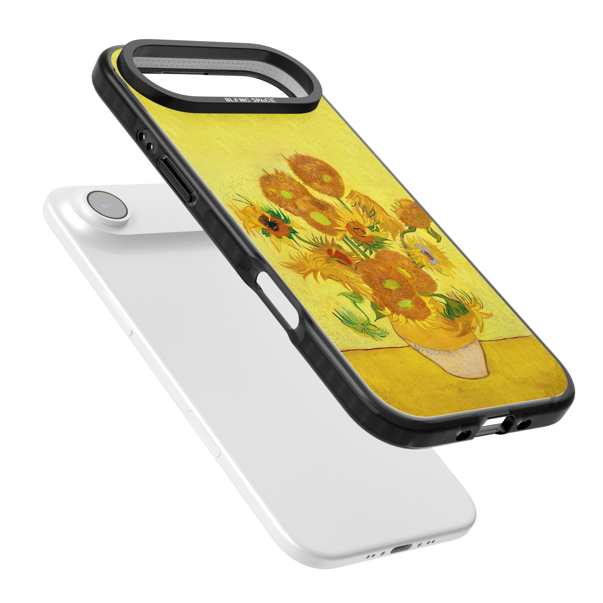 Sunflowers iPhone 17 Air Impact Pro Black Phone Case Colours