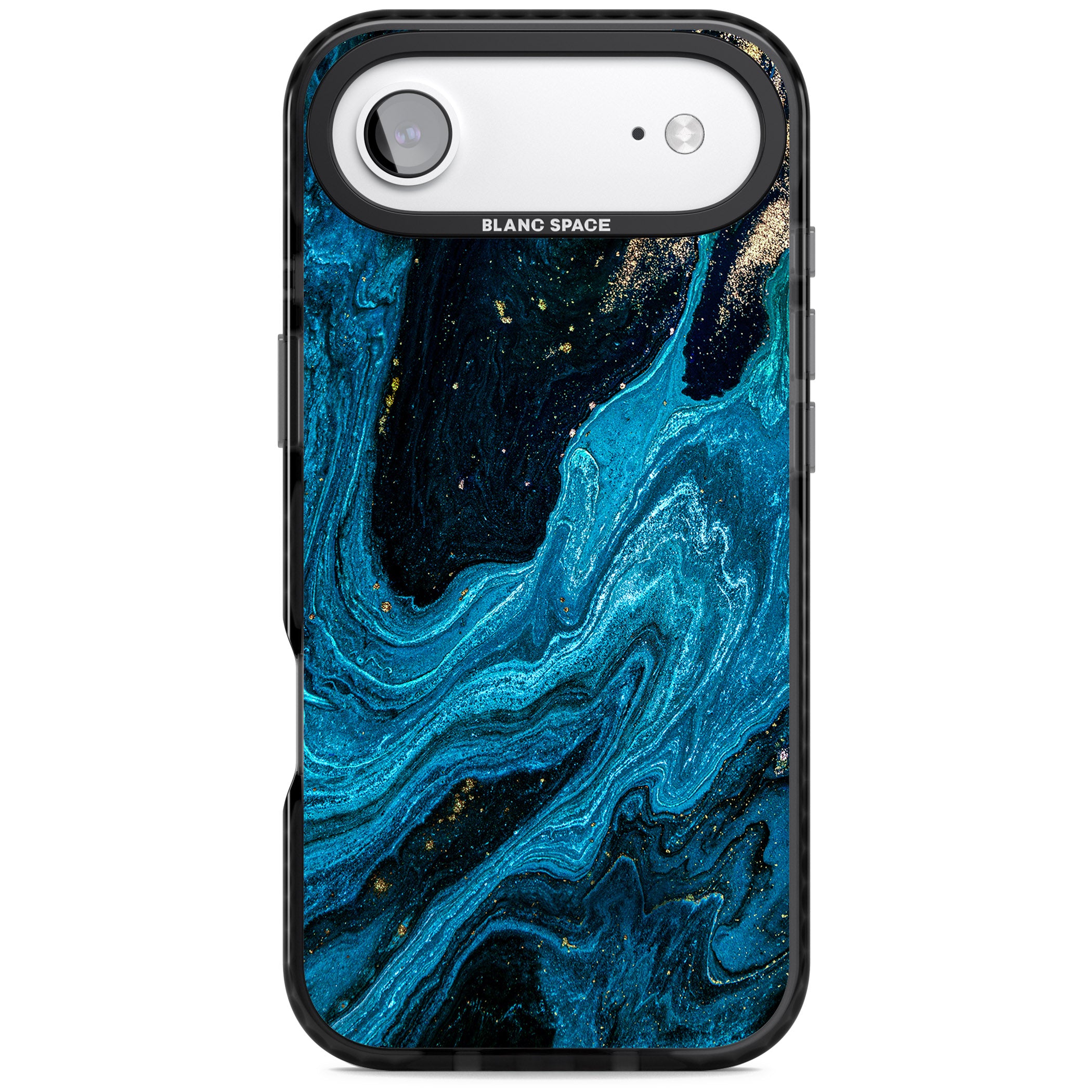 Saphire Lagoon iPhone 17 Air Impact Pro Black Phone Case