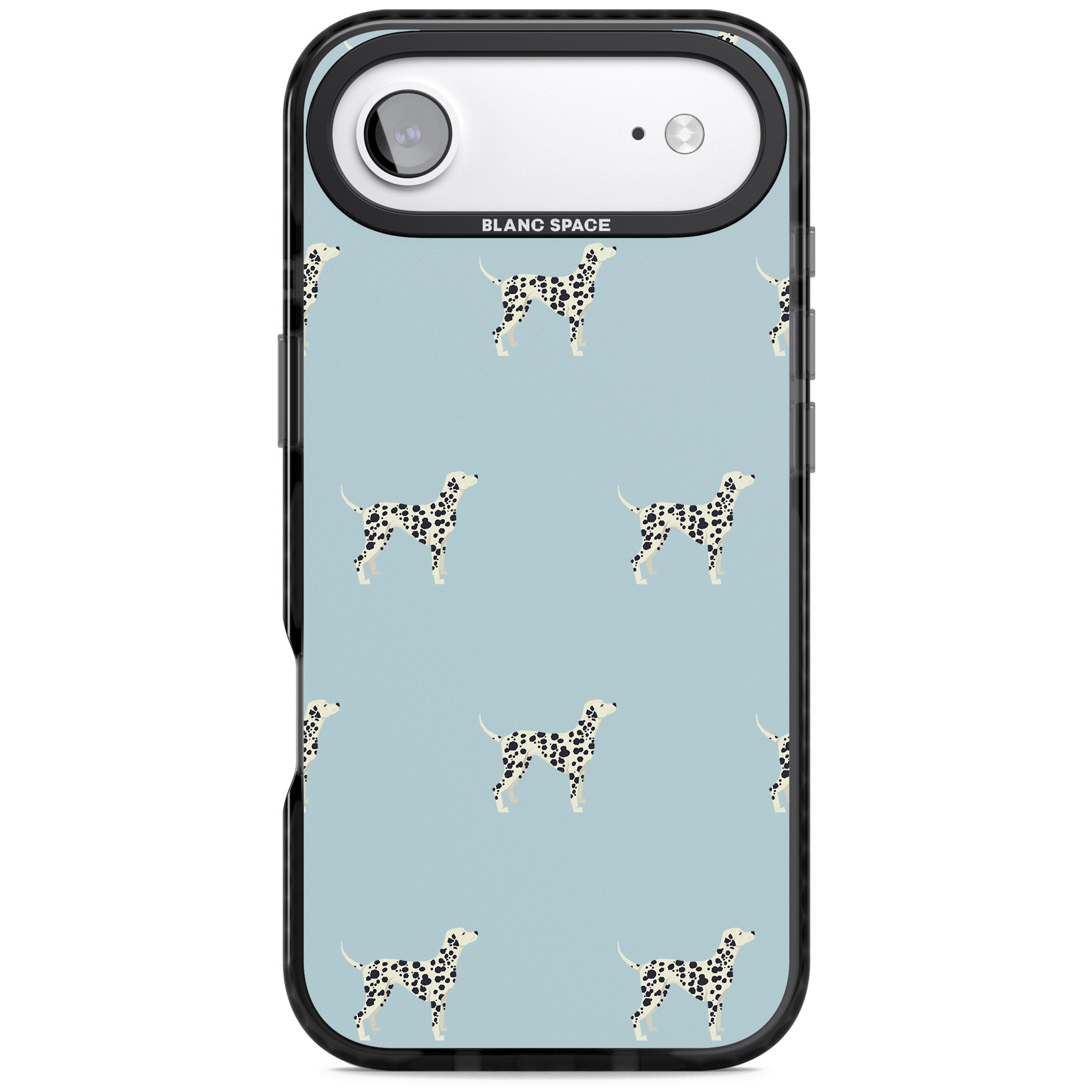Dalmatian Pattern iPhone 17 Air Impact Pro Black Phone Case