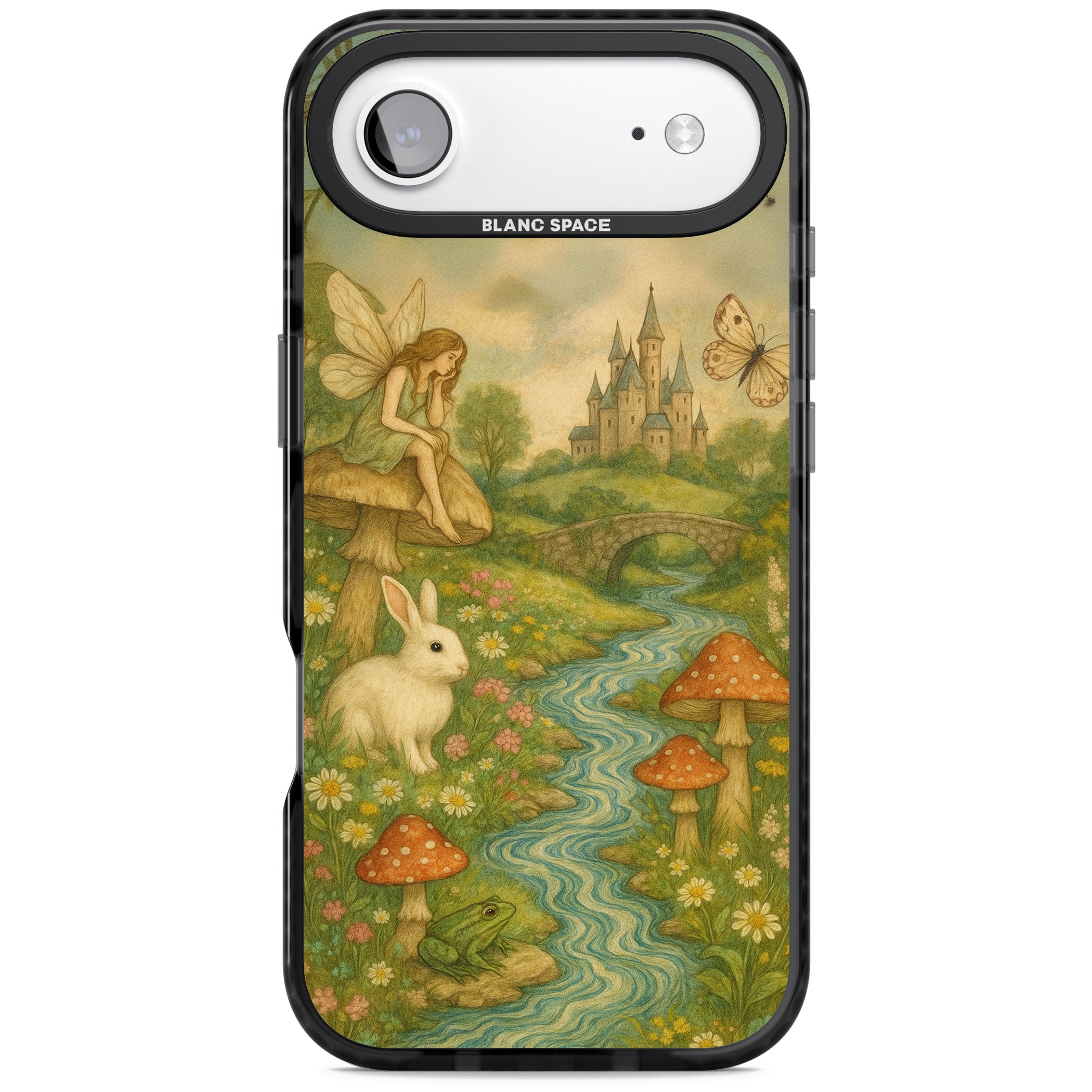 Castle Fairy iPhone 17 Air Impact Pro Black Phone Case