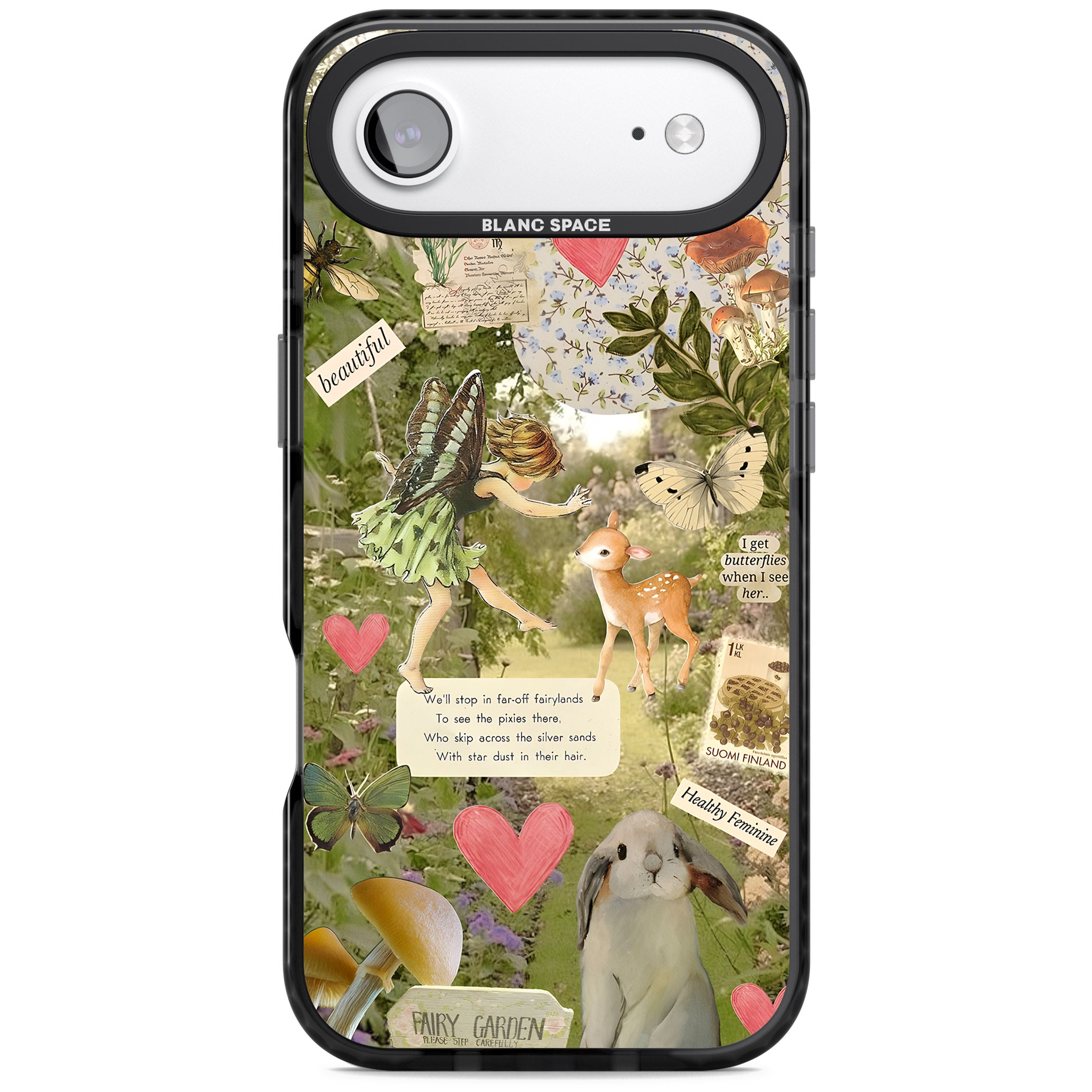 Soft Fairy iPhone 17 Air Impact Pro Black Phone Case