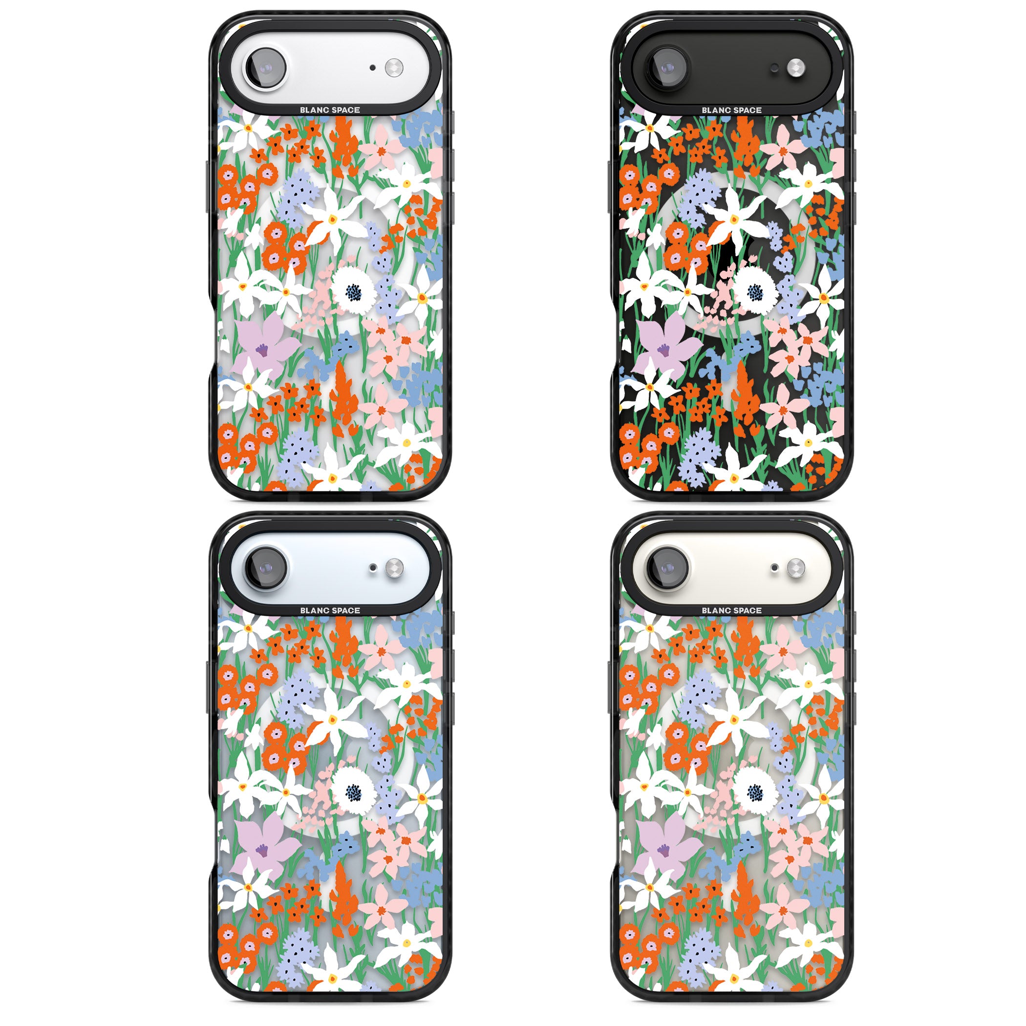 Floral Bouquet: Vibrant Blooms iPhone 17 Air Impact Pro Black Phone Case APT Impact Protection