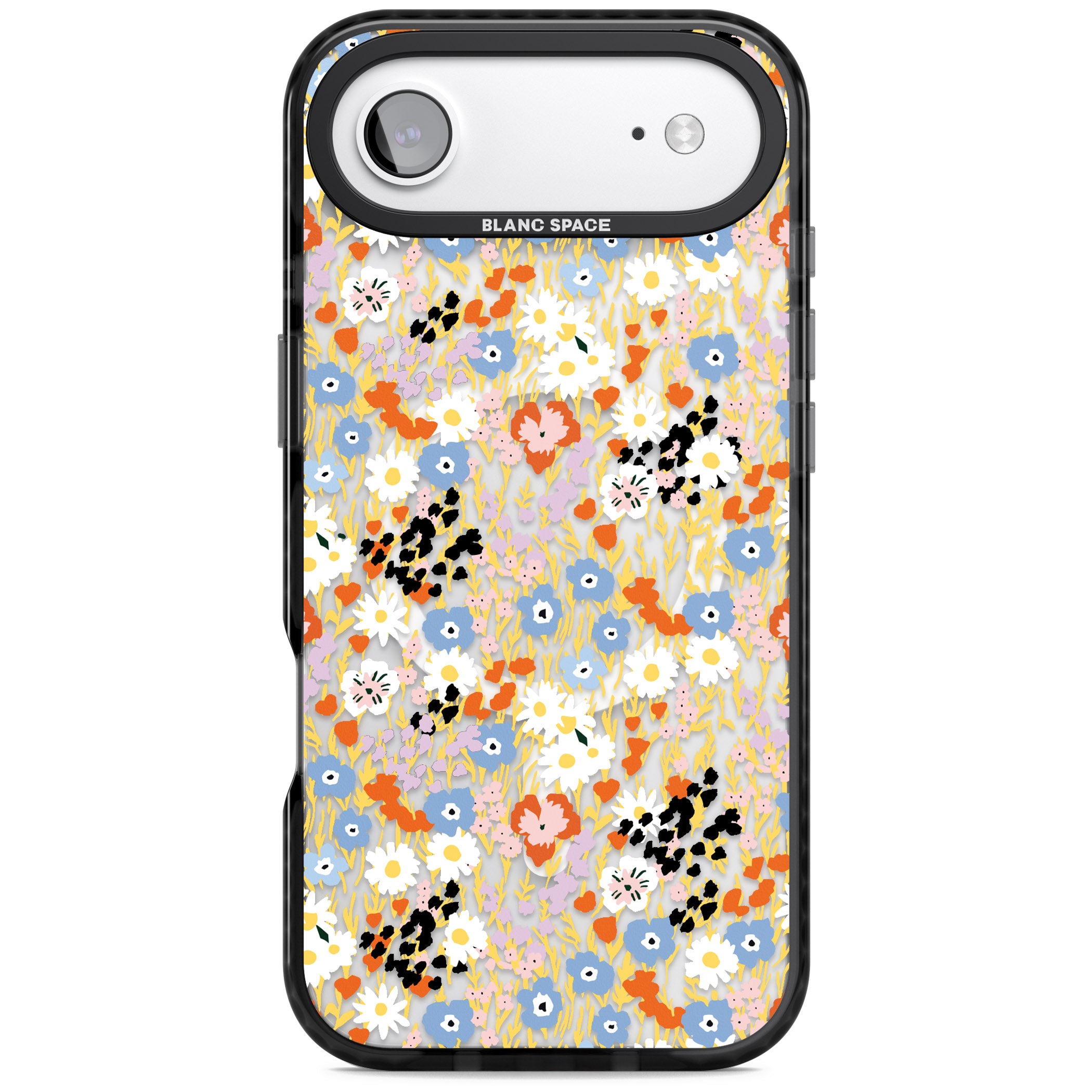 Floral Delight: Vibrant Blooms iPhone 17 Air Impact Pro Black Phone Case