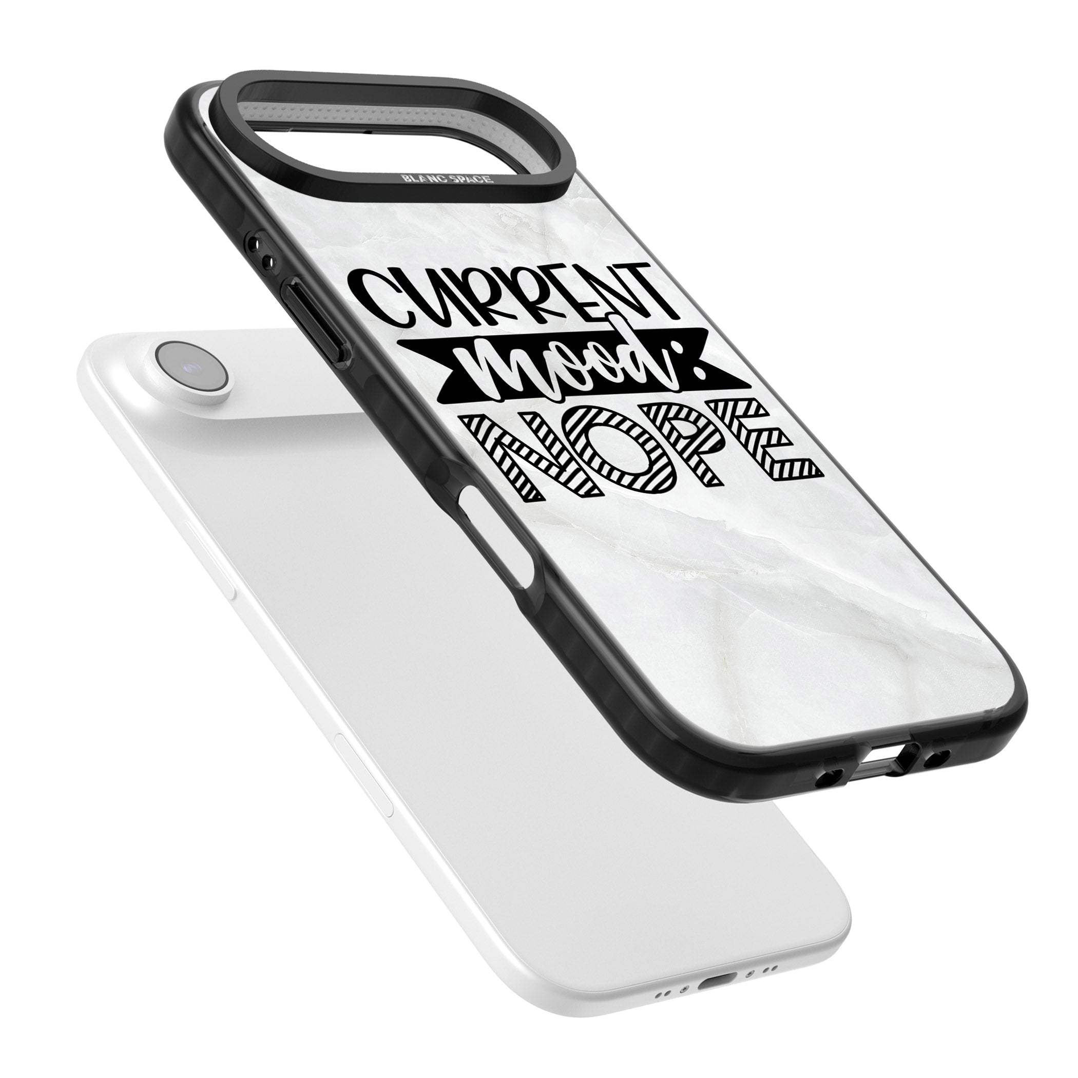 Current Mood Nope iPhone 17 Air Impact Pro Black Phone Case Colours