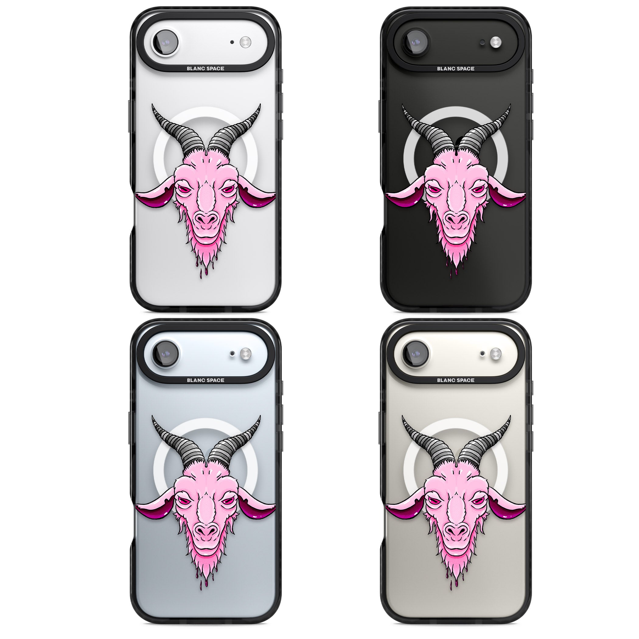 Ba Phomet iPhone 17 Air Impact Pro Black Phone Case APT Impact Protection