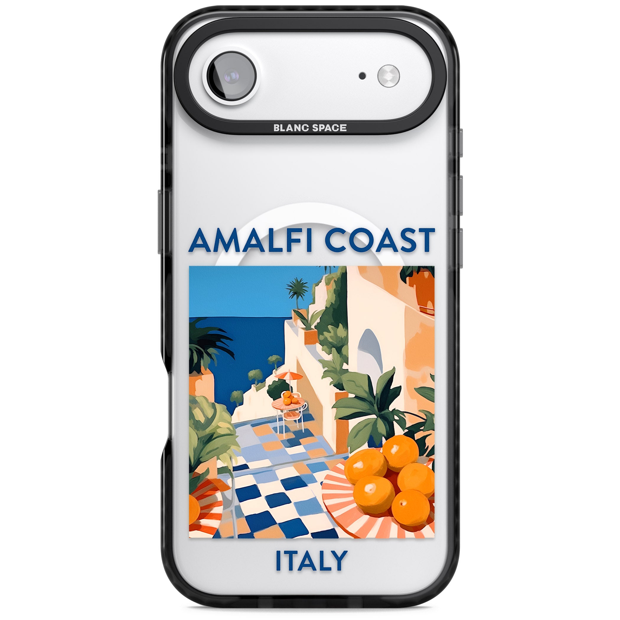 Amalfi Coast iPhone 17 Air Impact Pro Black Phone Case