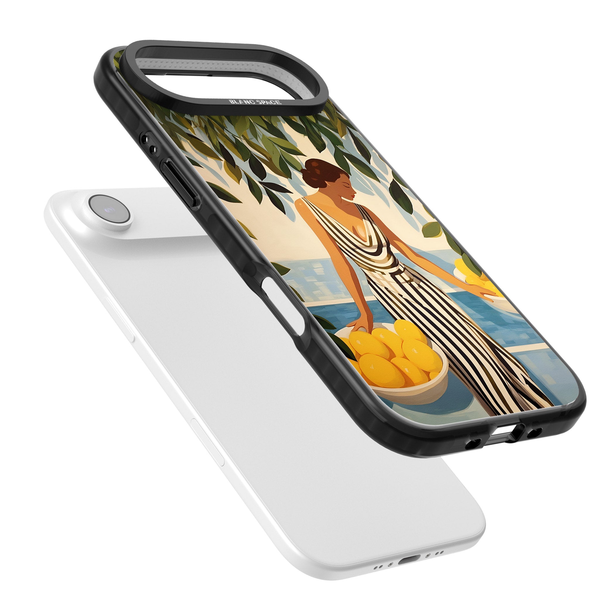 Lemon Picking iPhone 17 Air Impact Pro Black Phone Case Colours