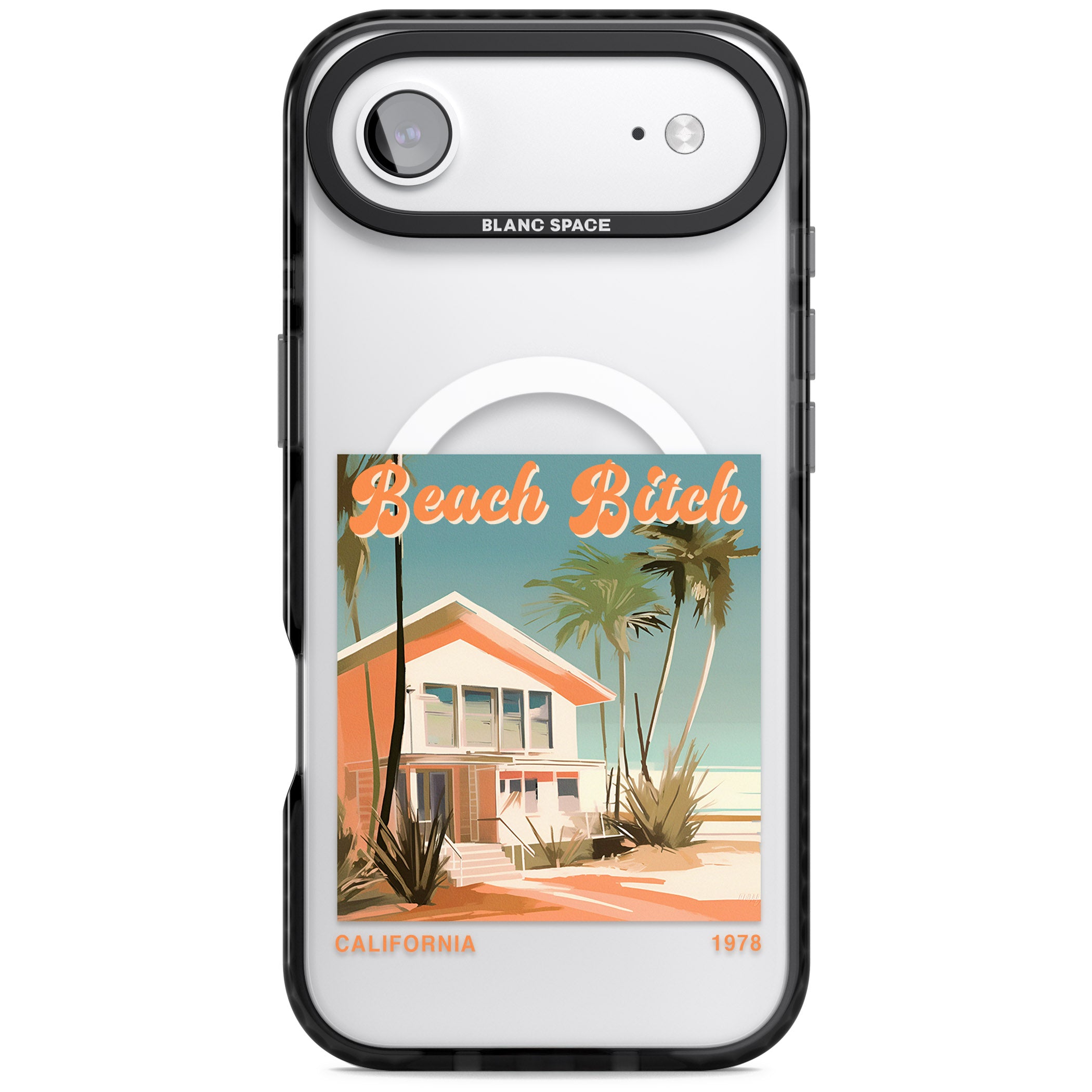 Beach B*tch iPhone 17 Air Impact Pro Black Phone Case