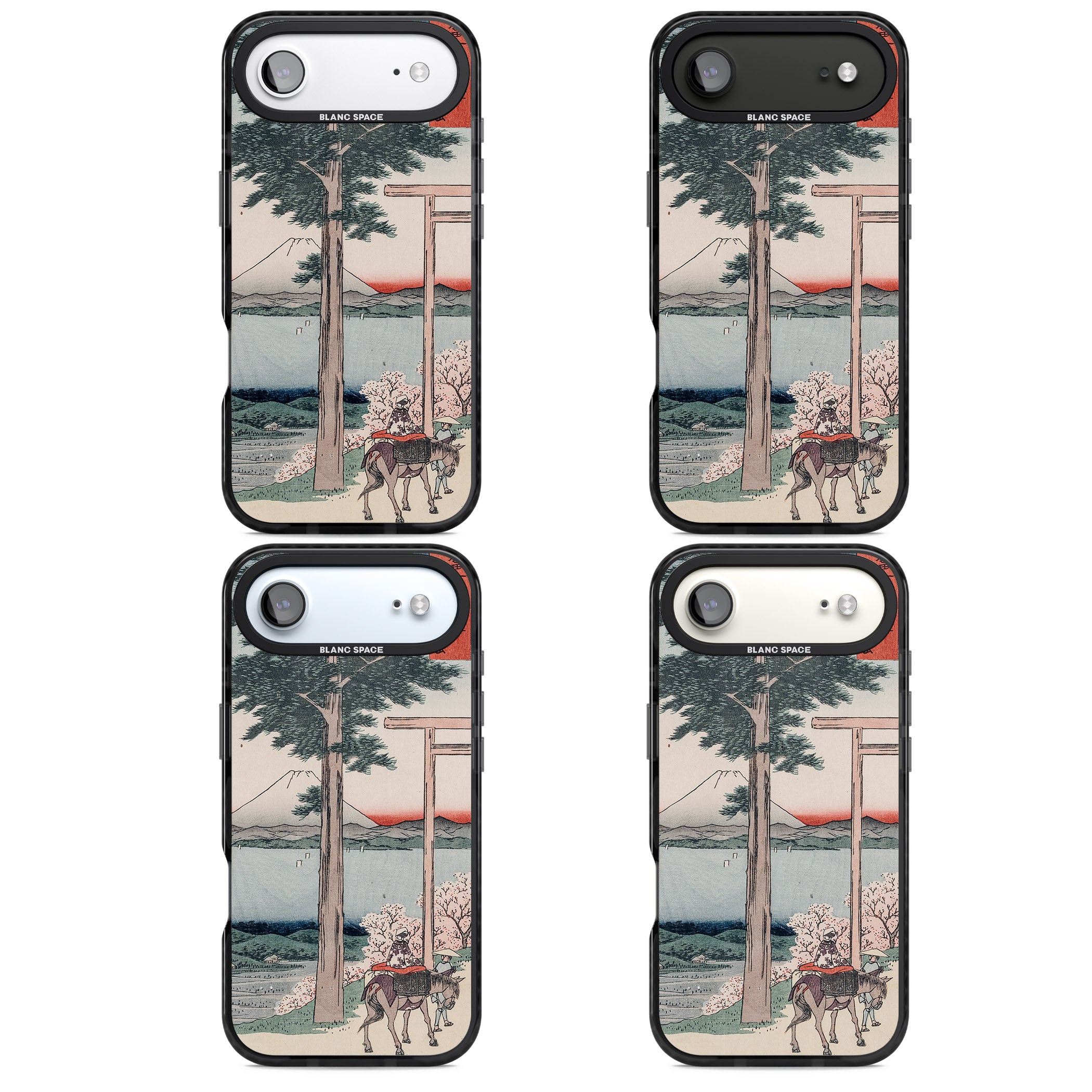 Gates To Mt. Fuji iPhone 17 Air Impact Pro Black Phone Case APT Impact Protection