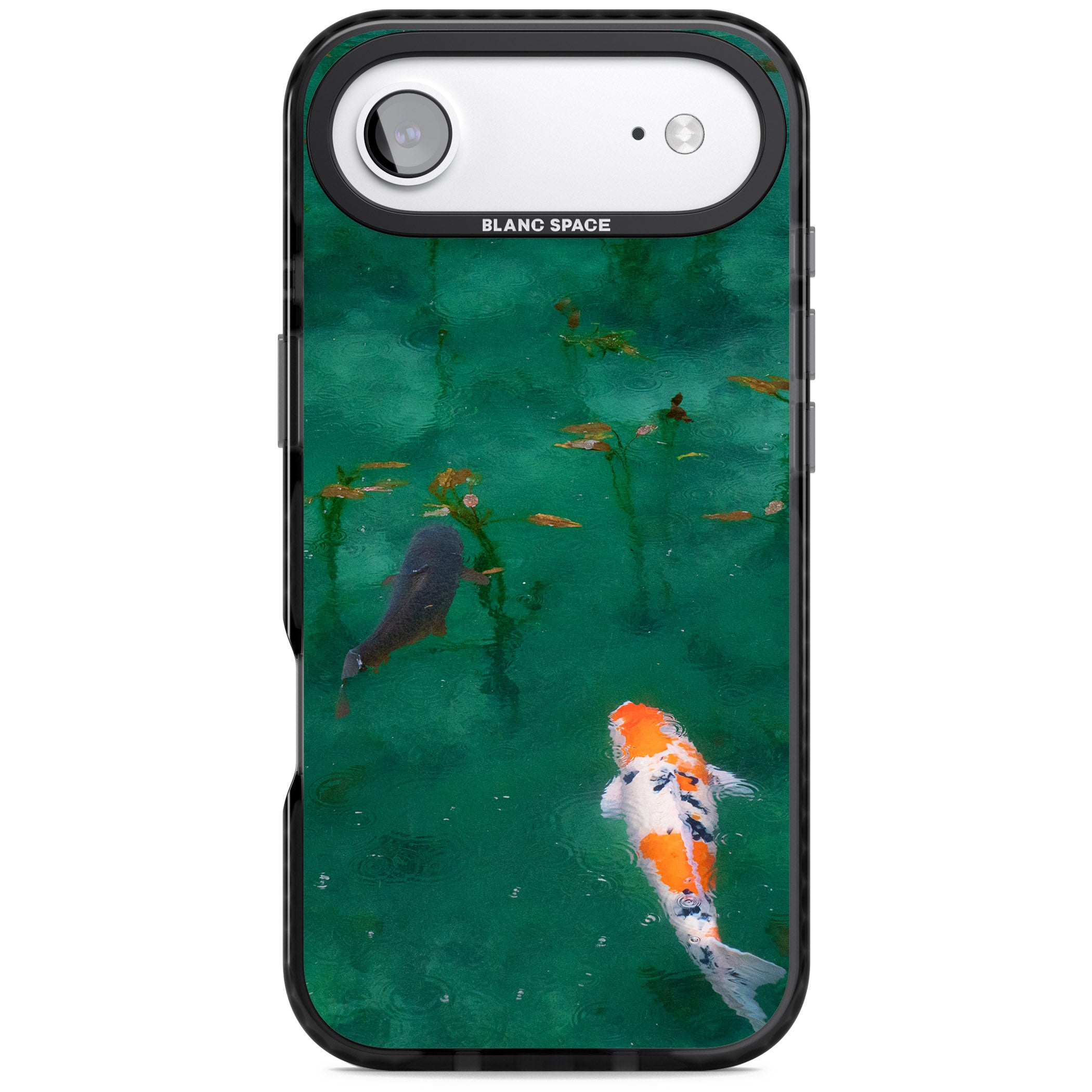 Koi Fish iPhone 17 Air Impact Pro Black Phone Case