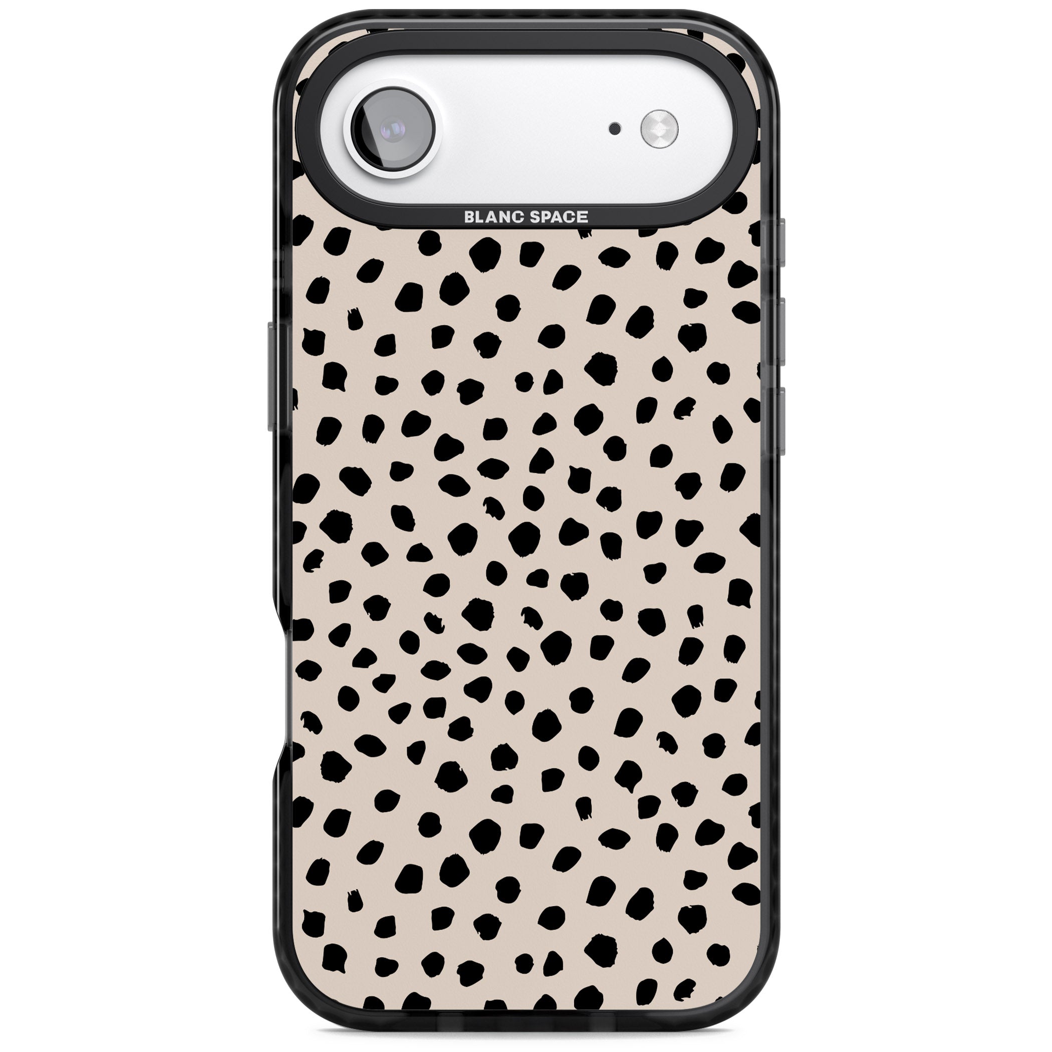 Almond Latte iPhone 17 Air Impact Pro Black Phone Case